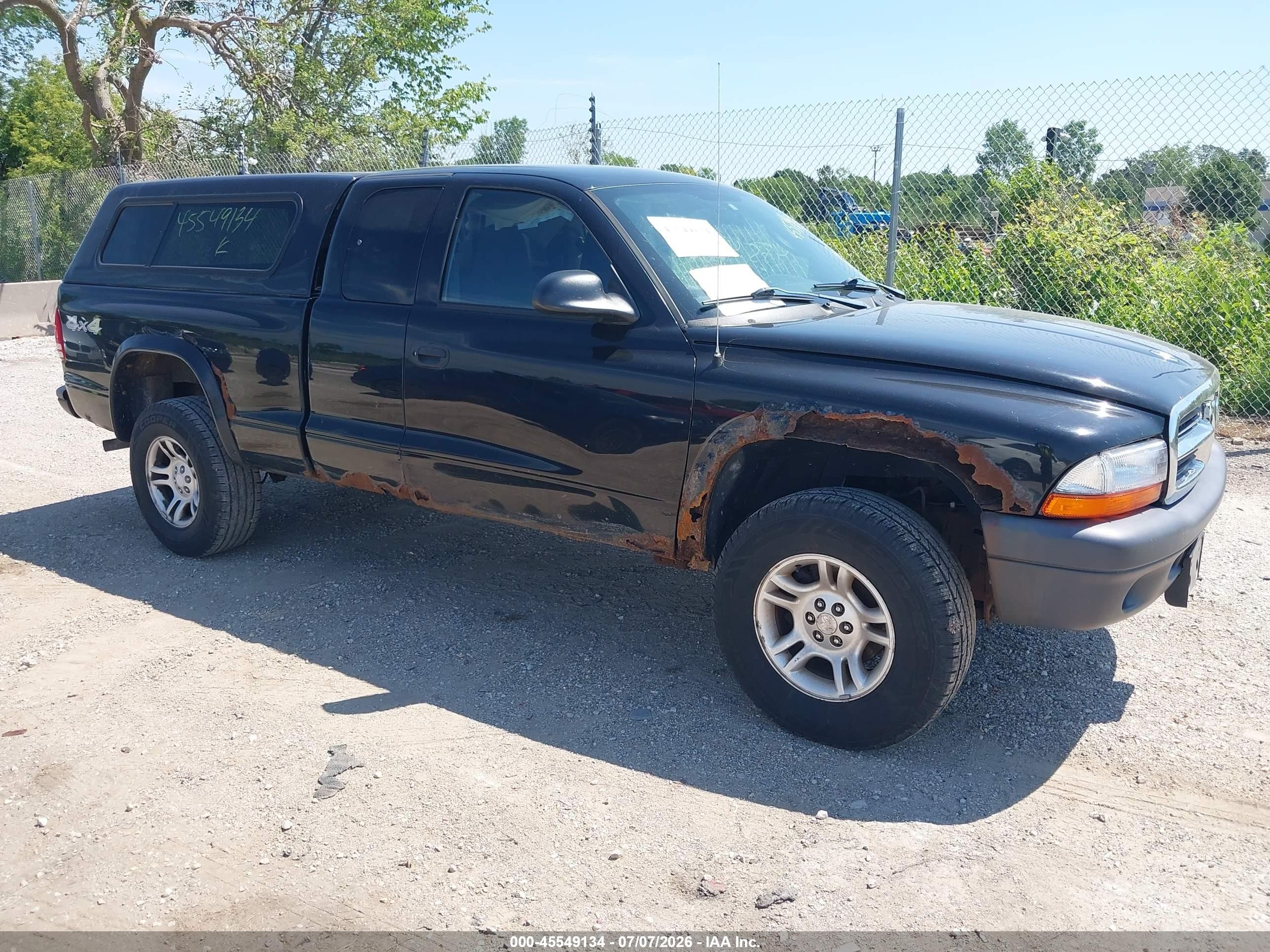 2004 Dodge Dakota, VIN 1D7HG12K44S713793 — Normal wear