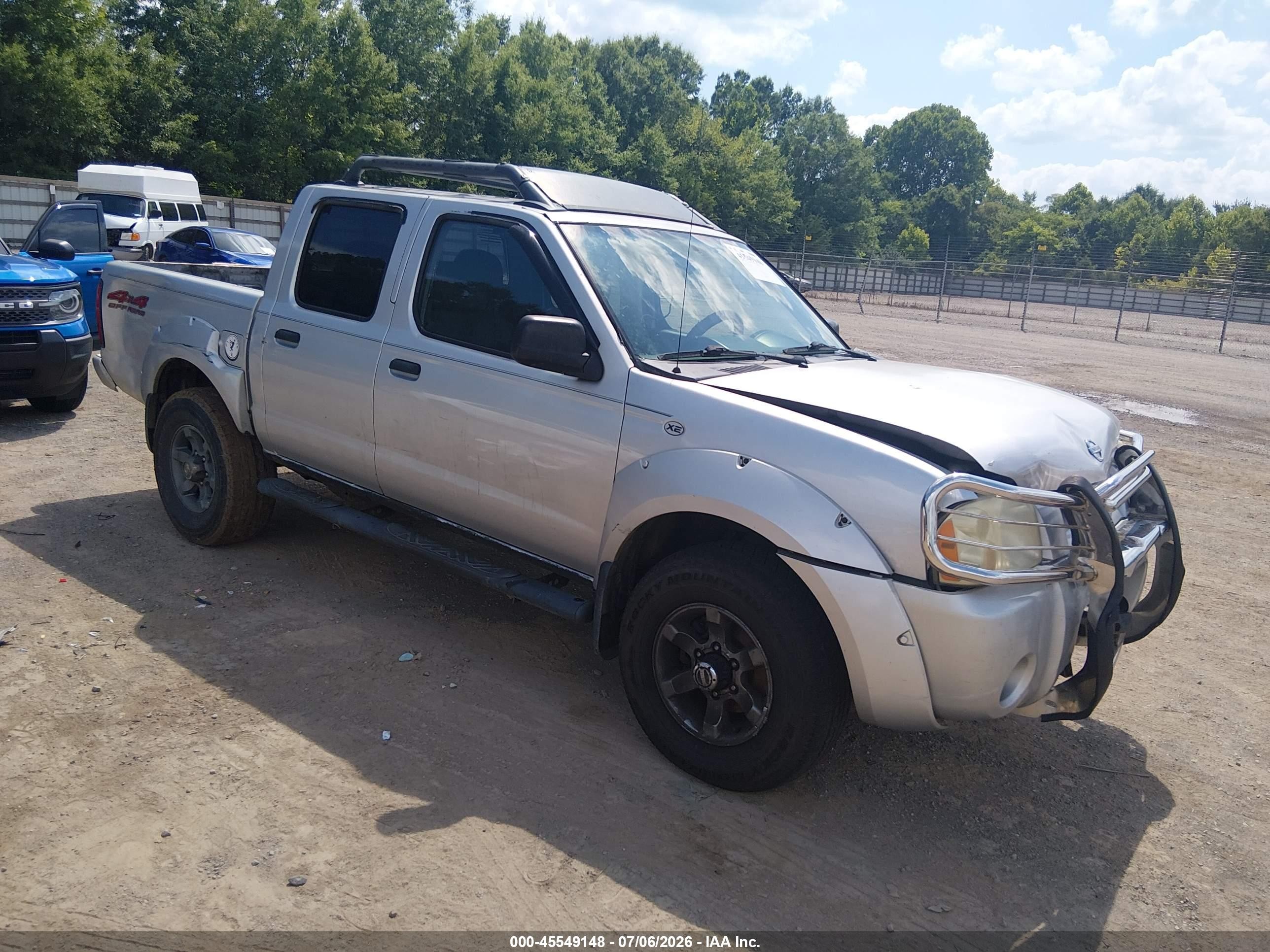 2004 Nissan Frontier XE, VIN 1N6ED27YX4C424899 — Front end