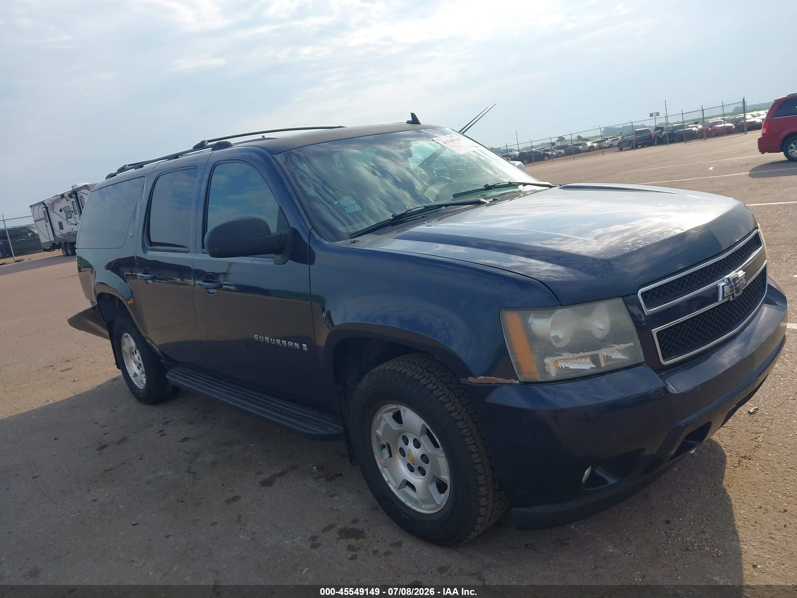 2007 Chevrolet Suburban LT, VIN 1GNFK163X7J209480 — Rear end