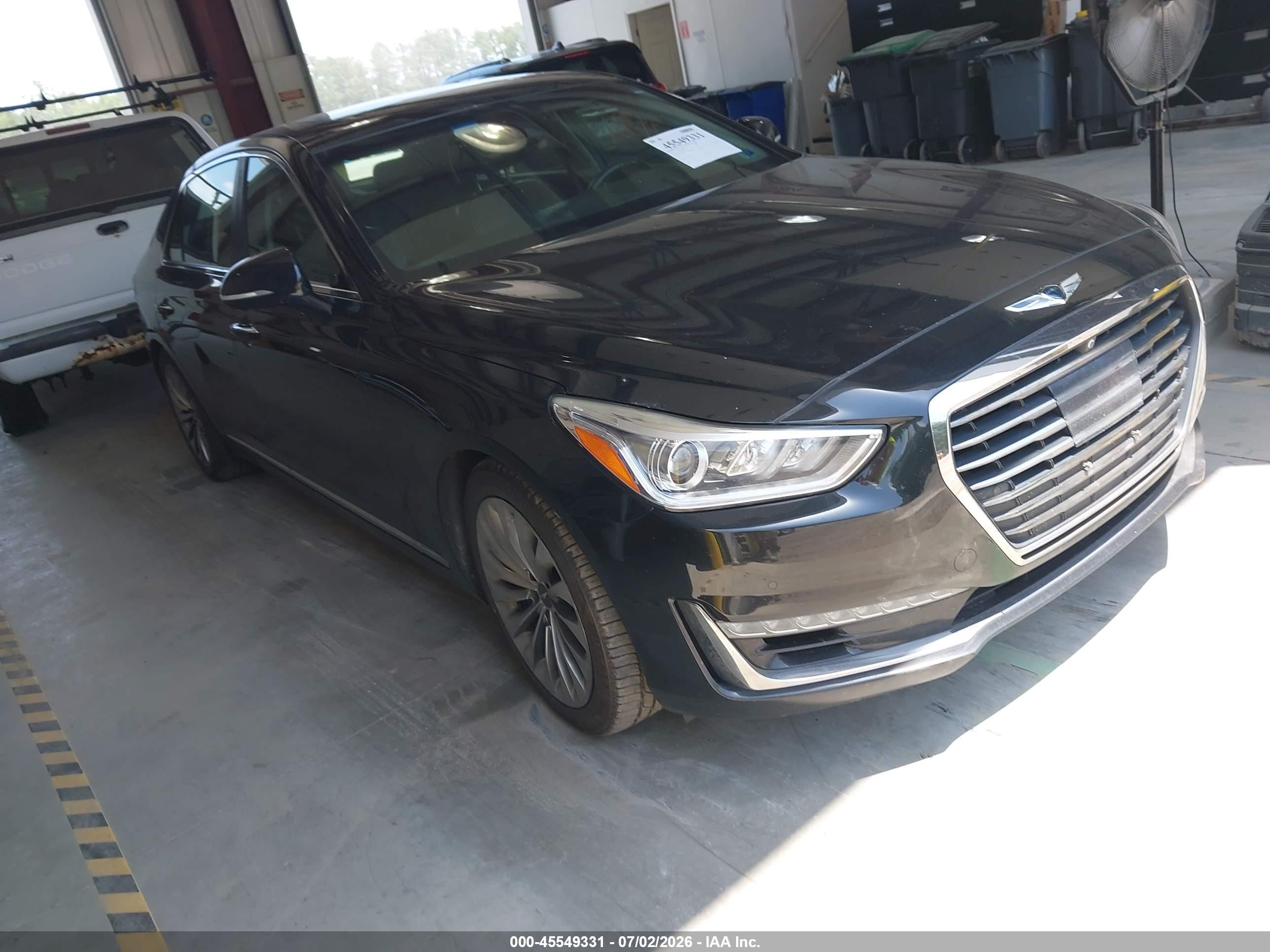 2017 Genesis G90 Ultimate, VIN KMHG54JHXHU031669 — Normal wear