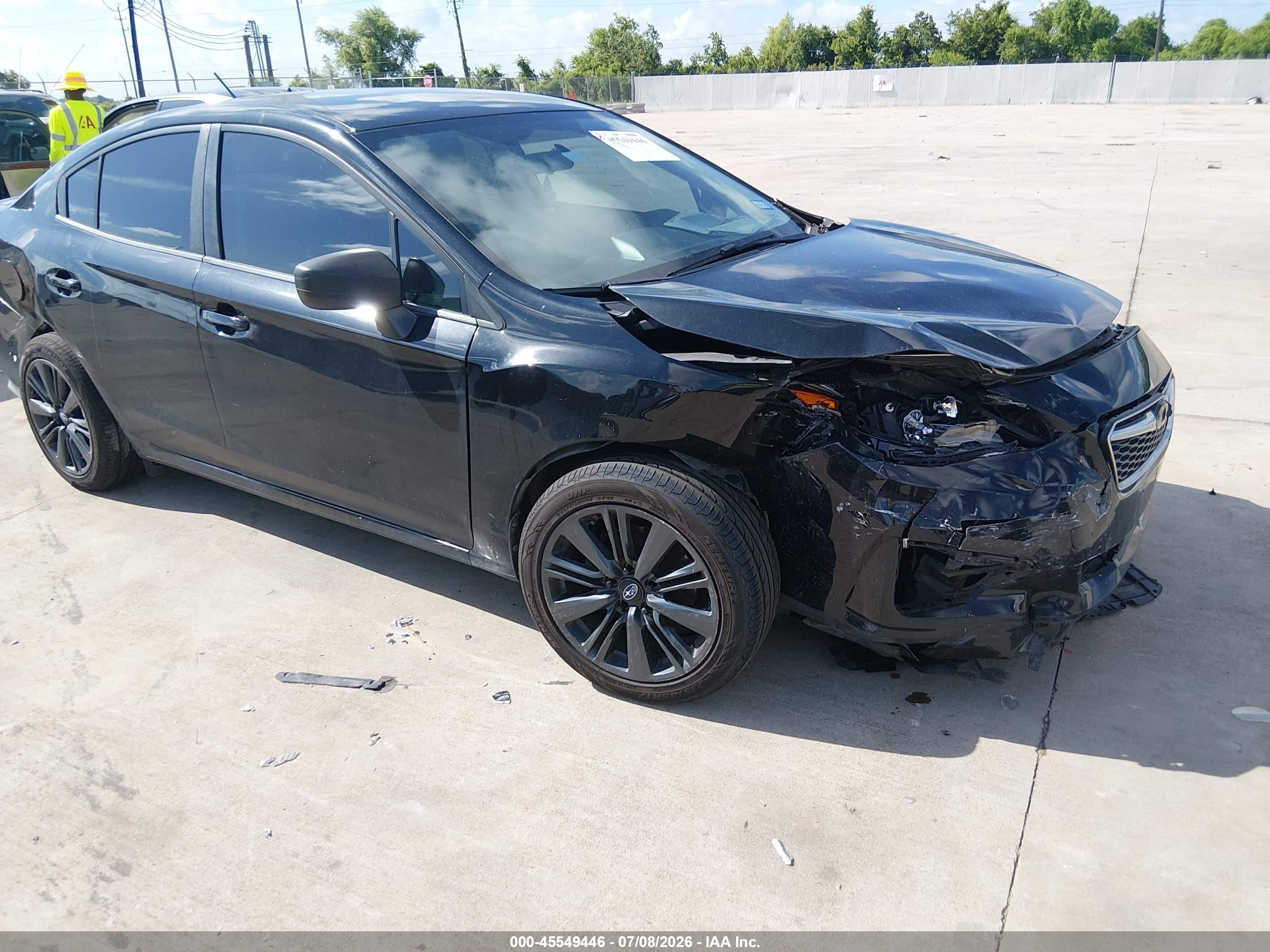 2018 Subaru Impreza, VIN 4S3GKAA68J3607765 — Перед