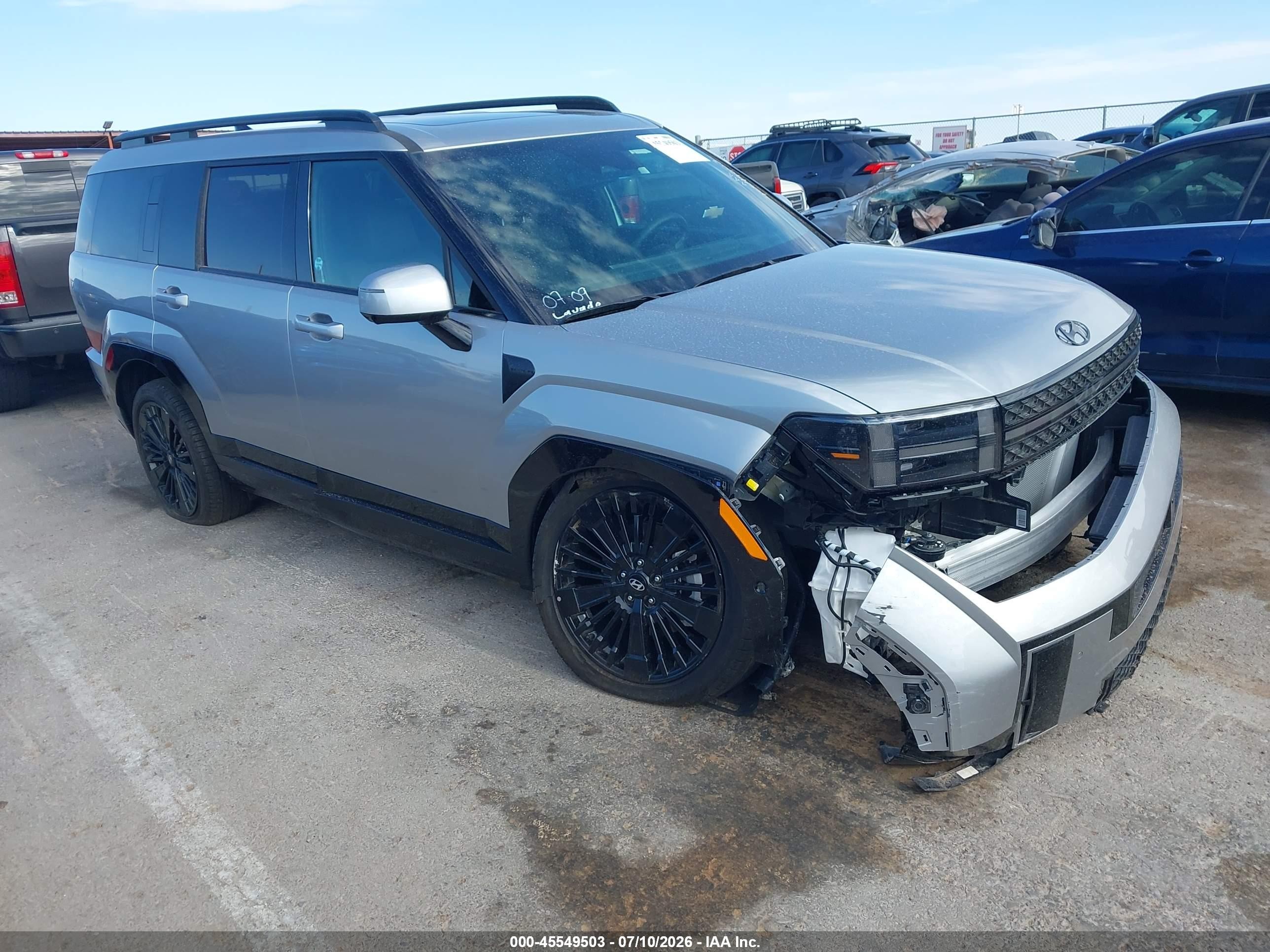 2026 Hyundai Santa Fe Calligraphy, VIN 5NMP54G13TH087905 — Side