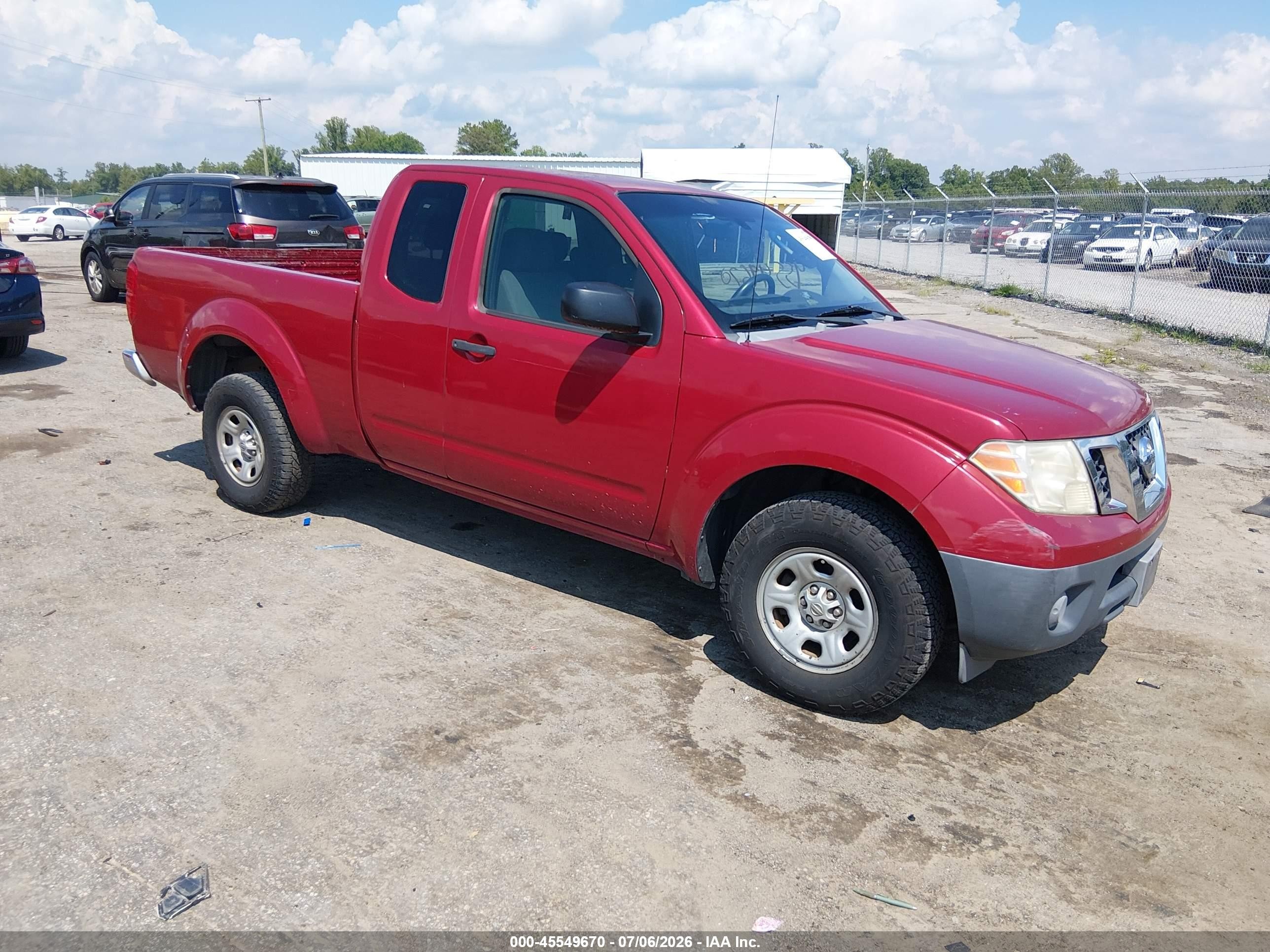 2009 Nissan Frontier SE, VIN 1N6BD06T89C412898 — Front end