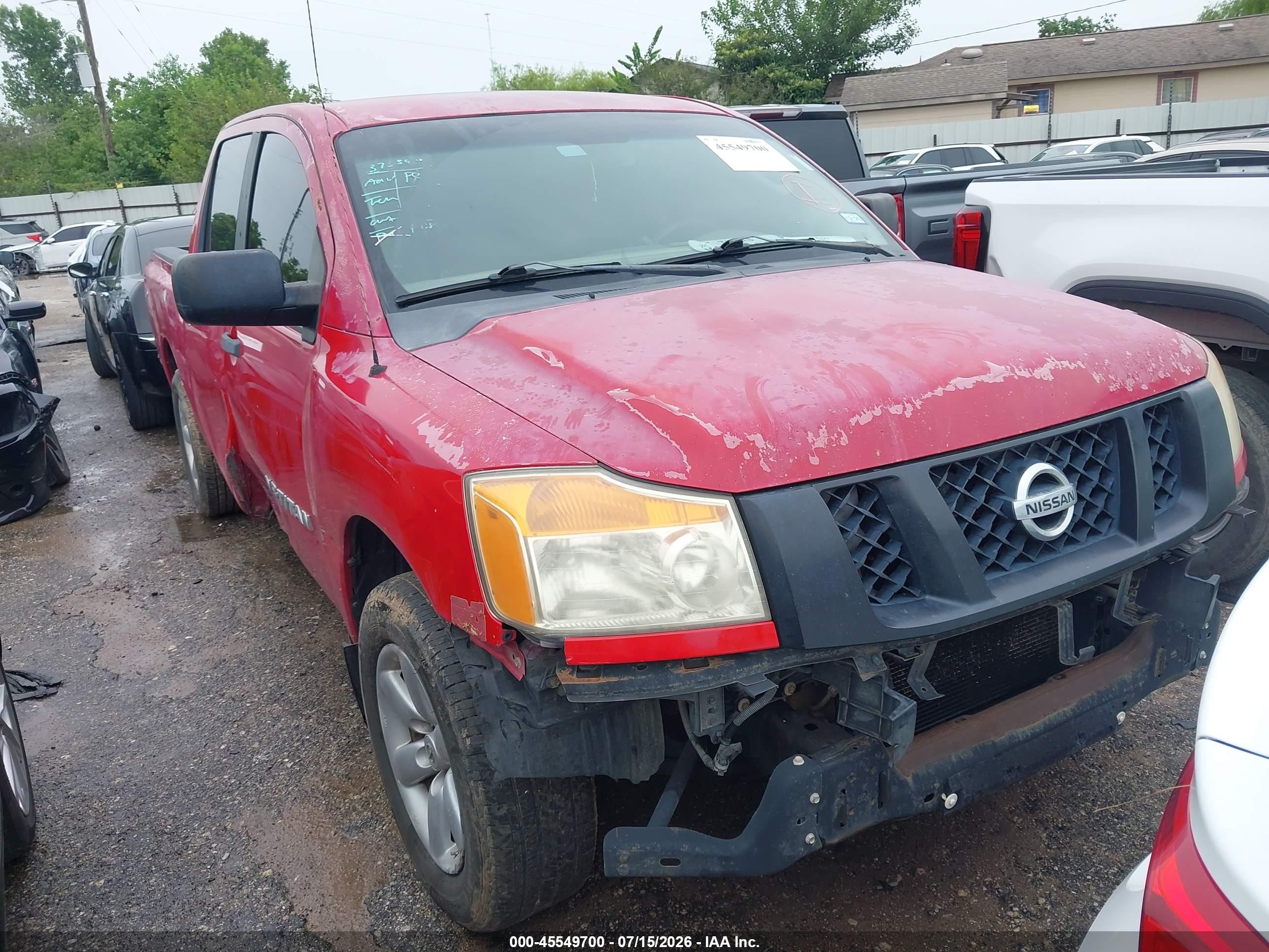2011 Nissan Titan SV, VIN 1N6BA0EK6BN321933 — All over