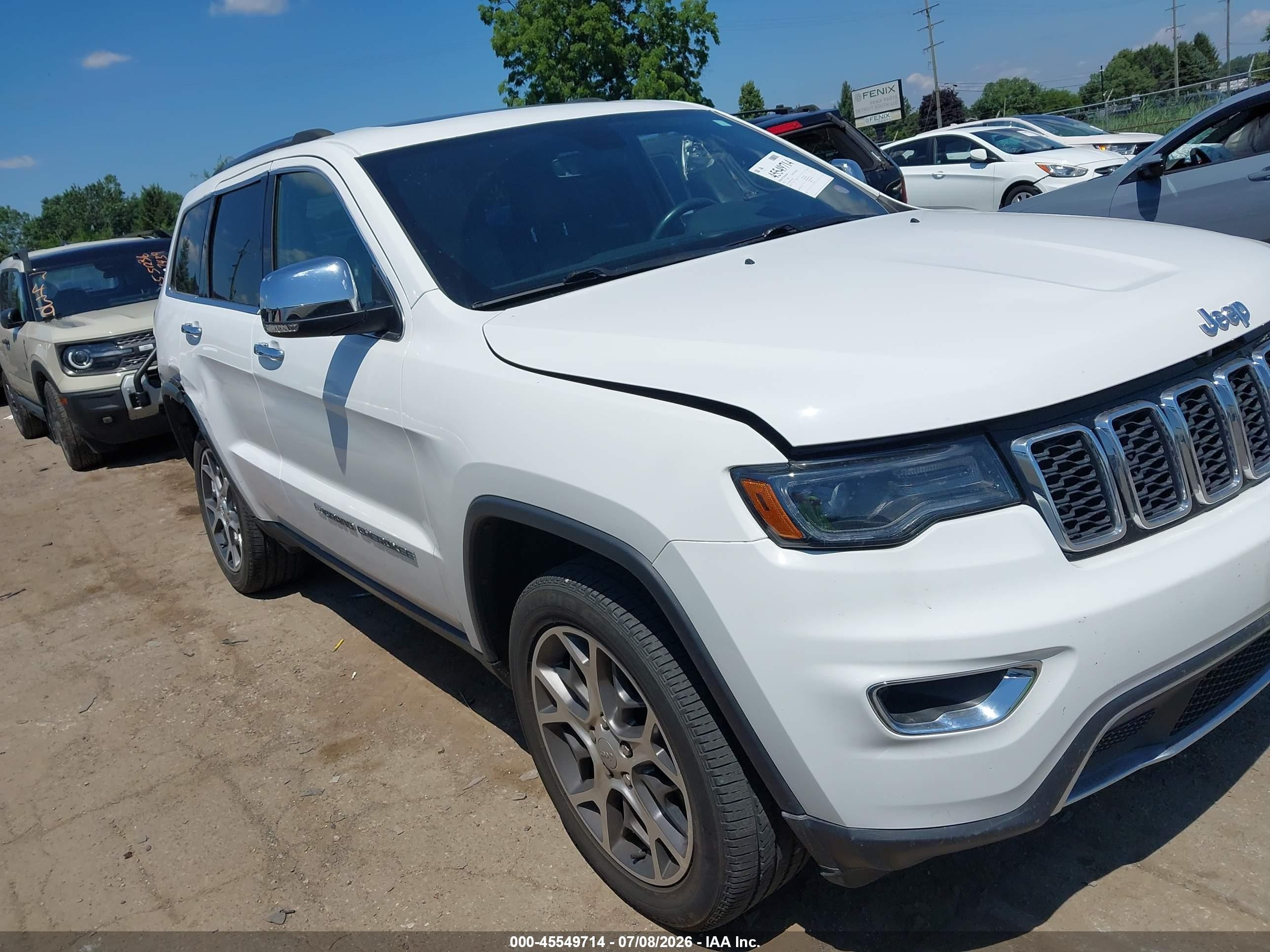 2022 Jeep Grand Cherokee Limited, VIN 1C4RJFBG3NC121466 — Not stated