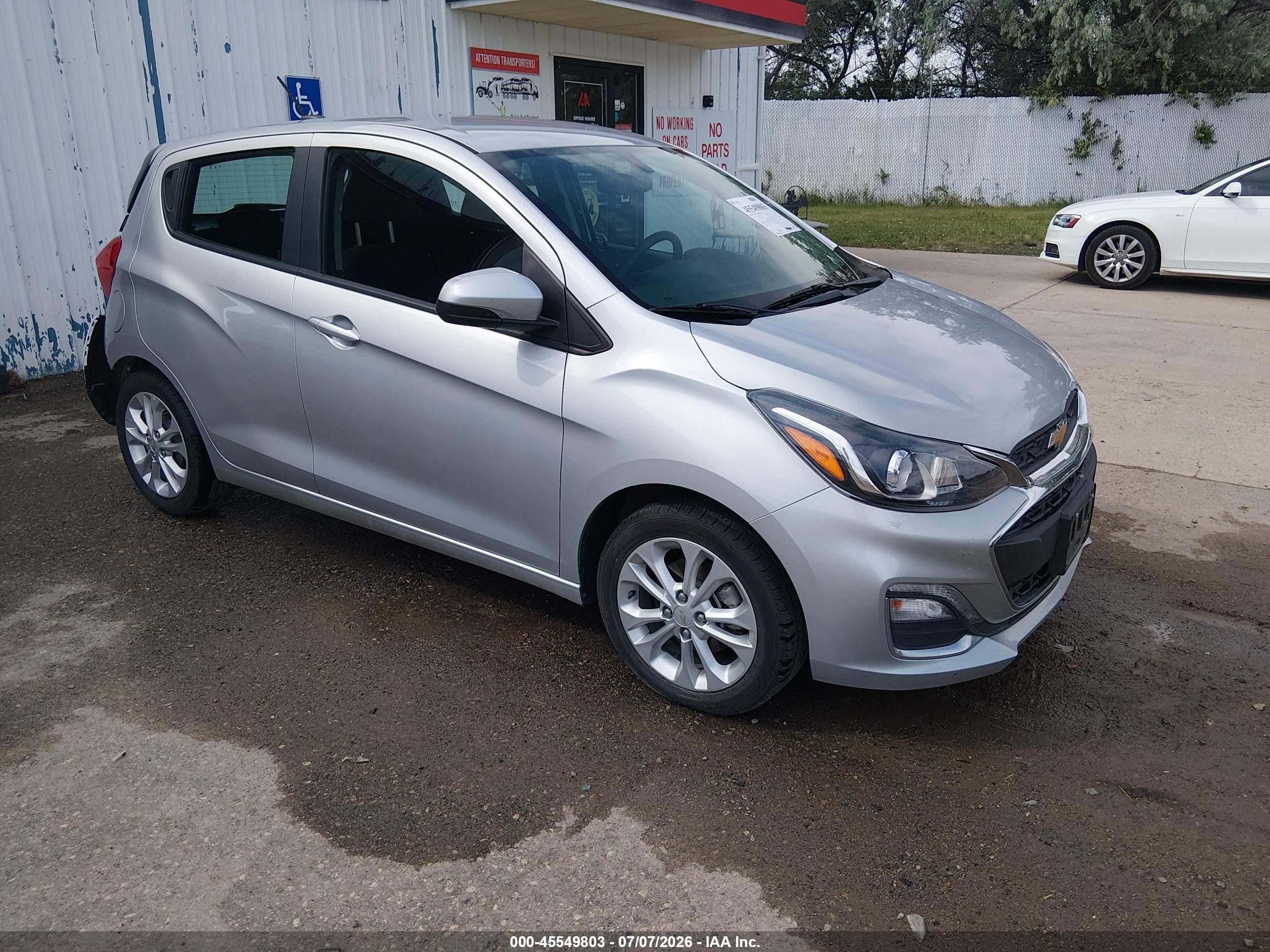 2021 Chevrolet Spark 1LT, VIN KL8CD6SA7MC746713 — Фото с аукциона 1 of 19