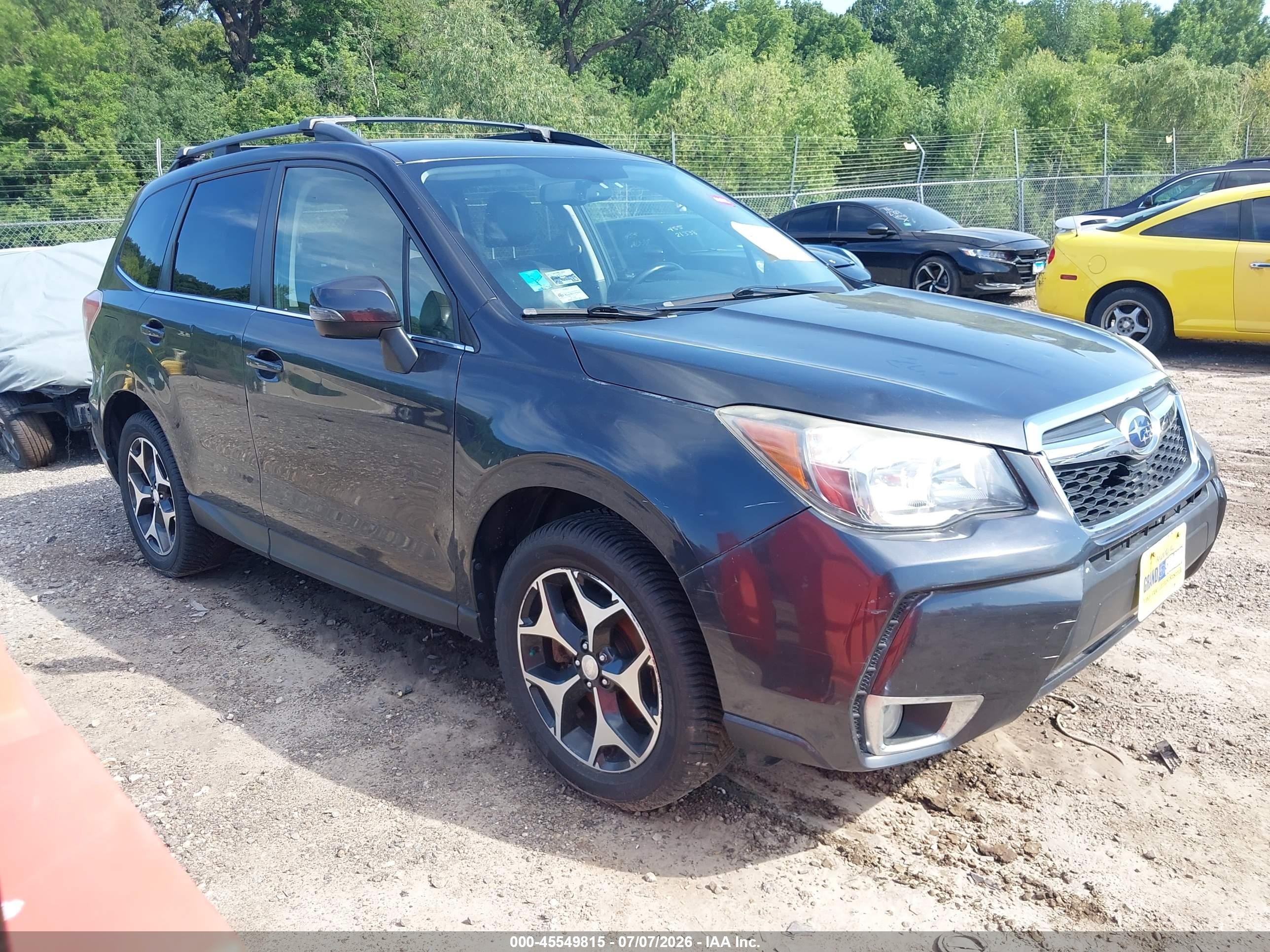 2014 Subaru Forester XT Touring, VIN JF2SJGMC6EH411867 — Normal wear