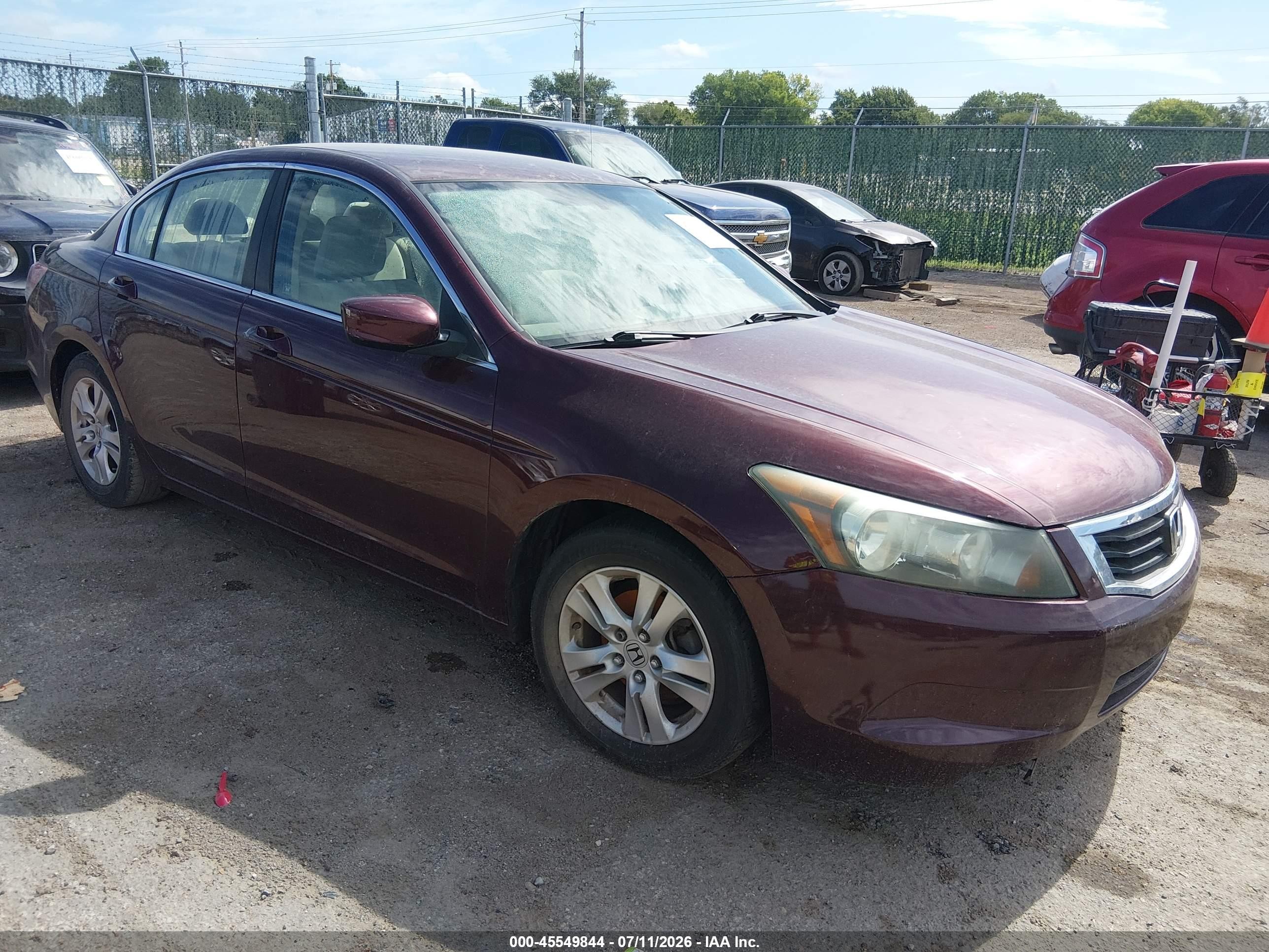 2010 Honda Accord LX-P, VIN 1HGCP2F47AA174000 — Water / flood
