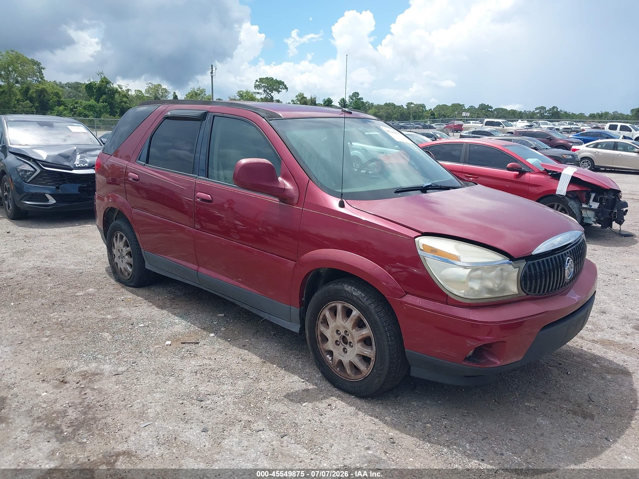 2007 Buick Rendezvous CXL, VIN 3G5DA03L07S570062 — Normal wear