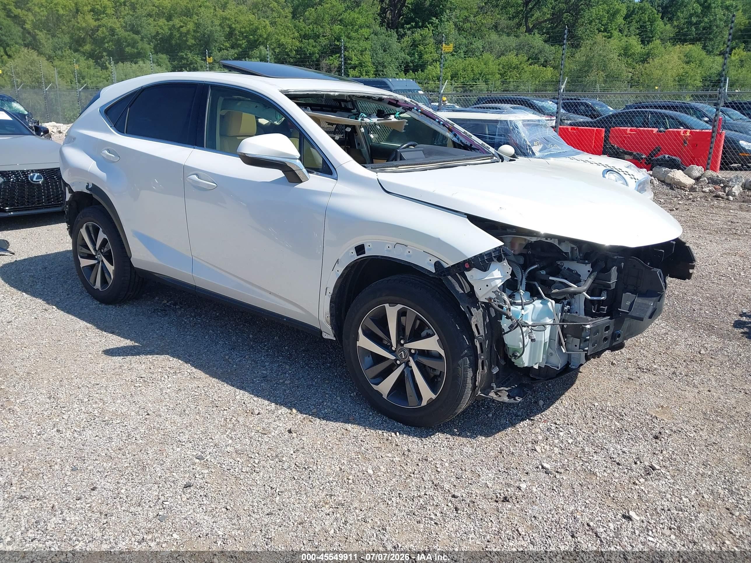2019 Lexus NX 300, VIN JTJBARBZ8K2197588 — All over