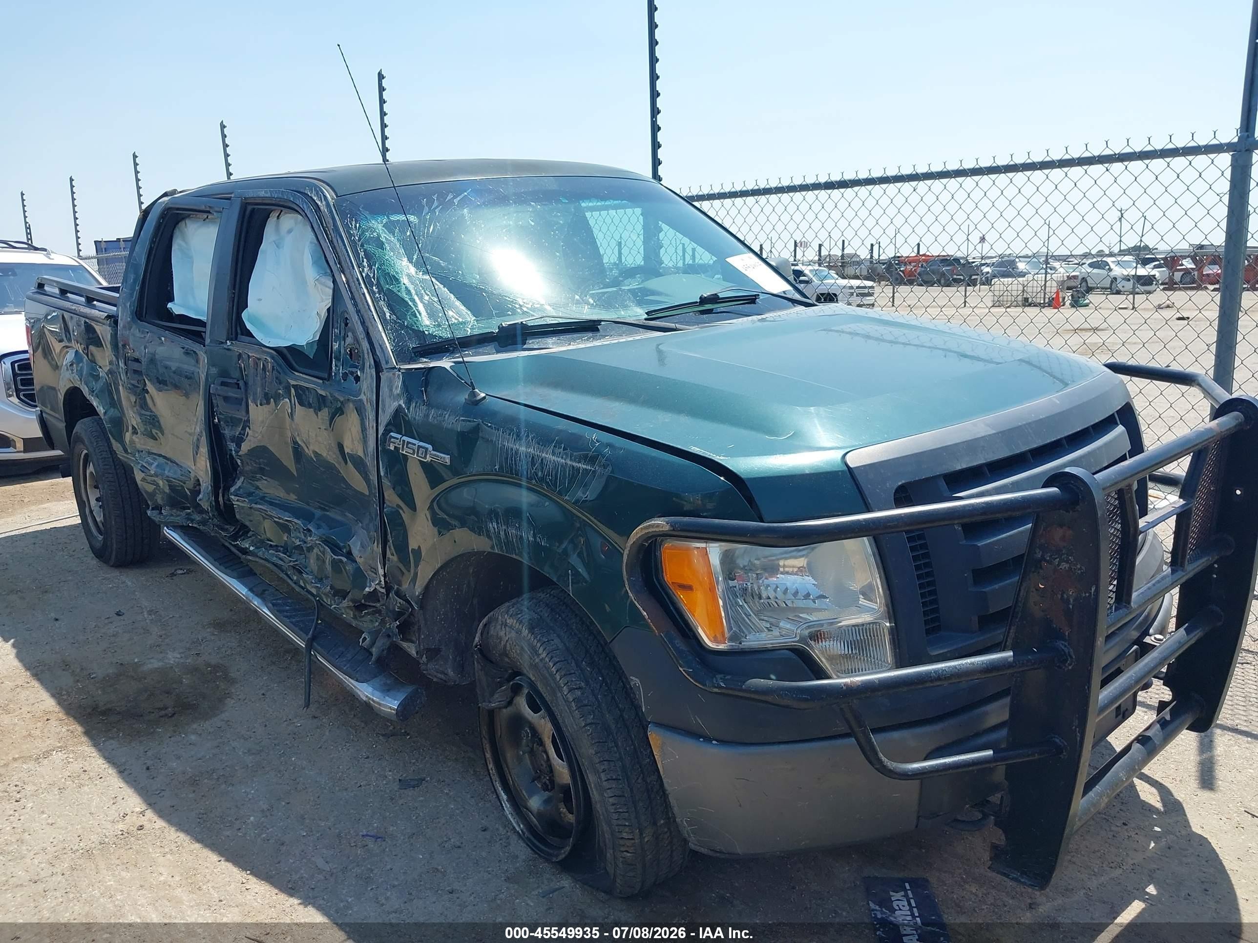 2011 Ford F-150 XLT, VIN 1FTFW1EF4BKD45423 — Опрокидывание