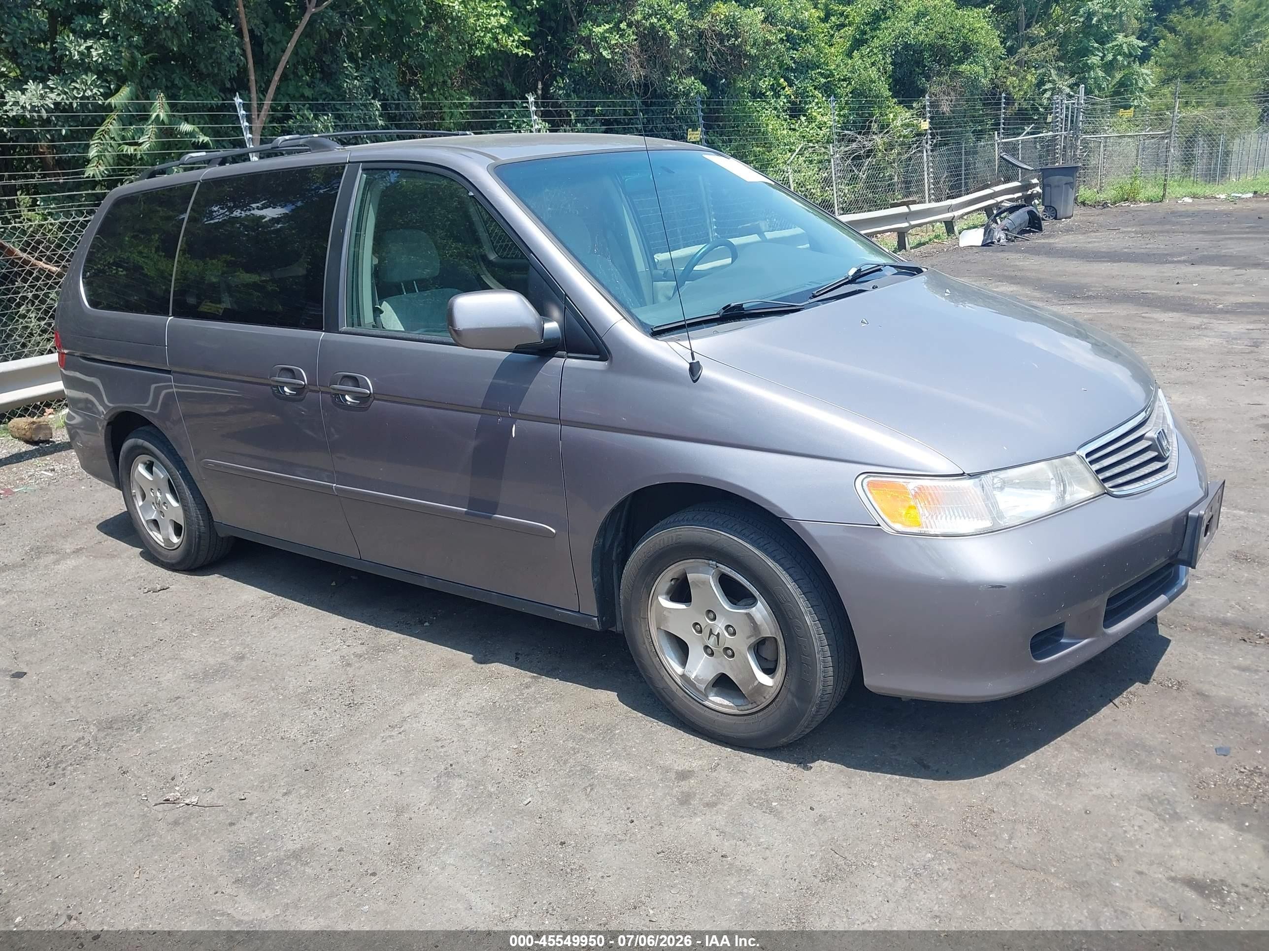 1999 Honda Odyssey EX, VIN 2HKRL1863XH536399 — Normal wear