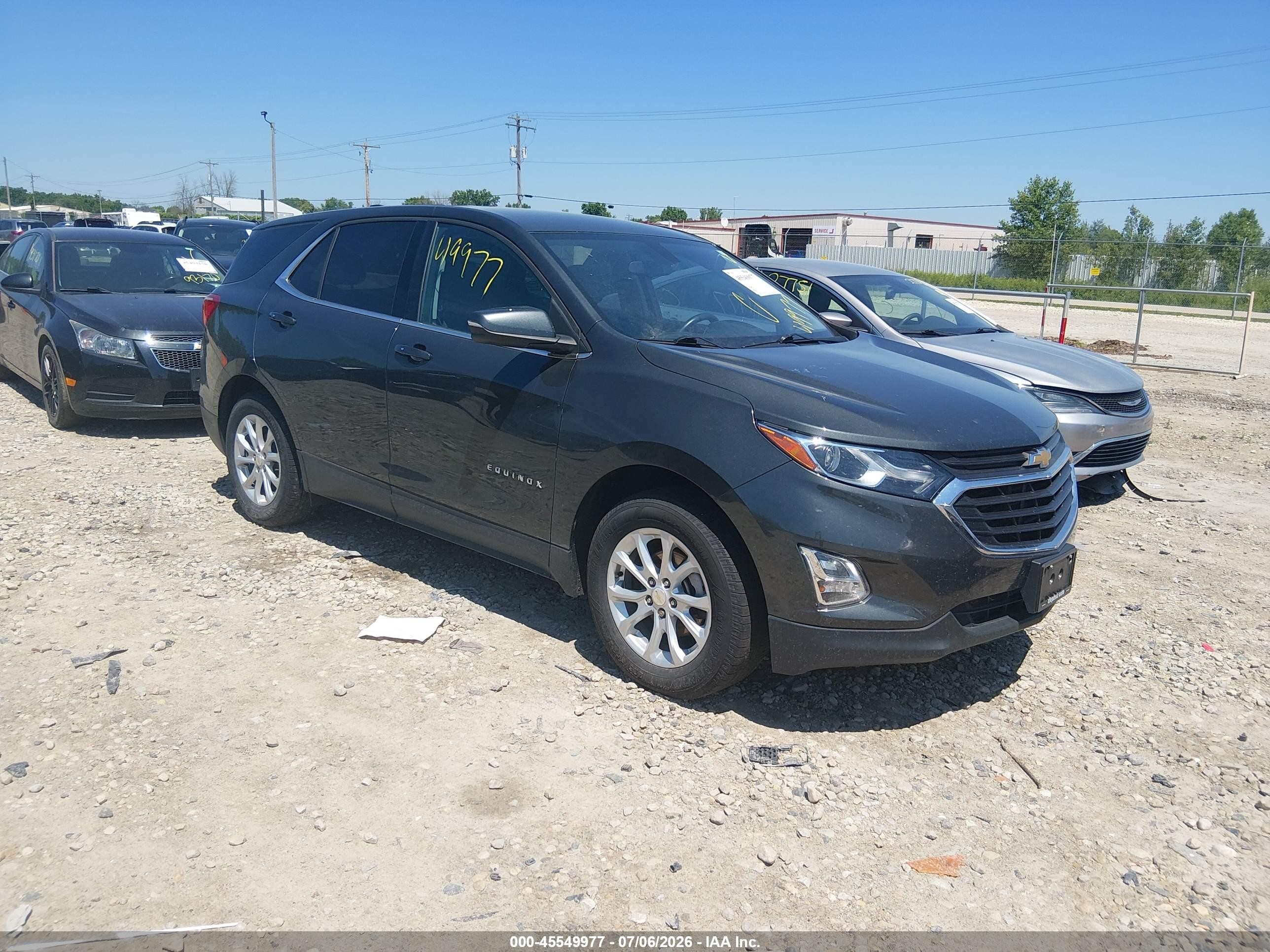 2018 Chevrolet Equinox LT, VIN 3GNAXJEV6JS511370 — Not stated