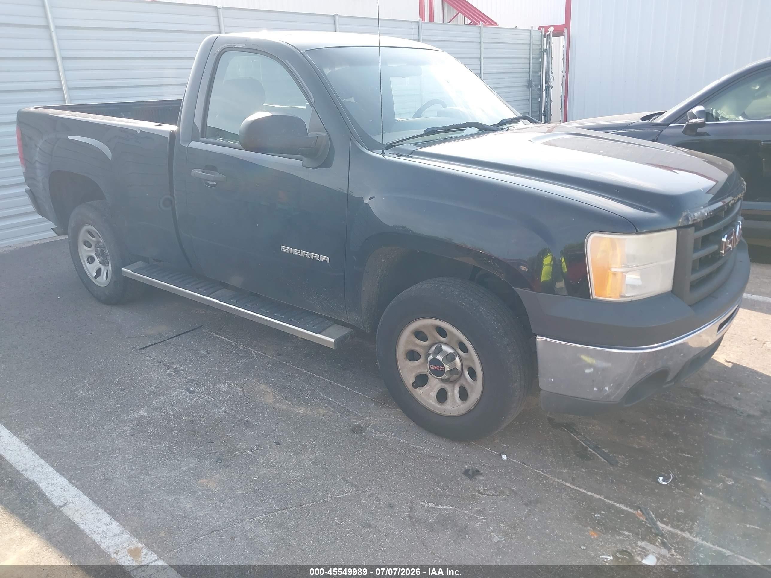 2013 GMC Sierra 1500 Work Truck, VIN 1GTN1TEX9DZ214304 — Side