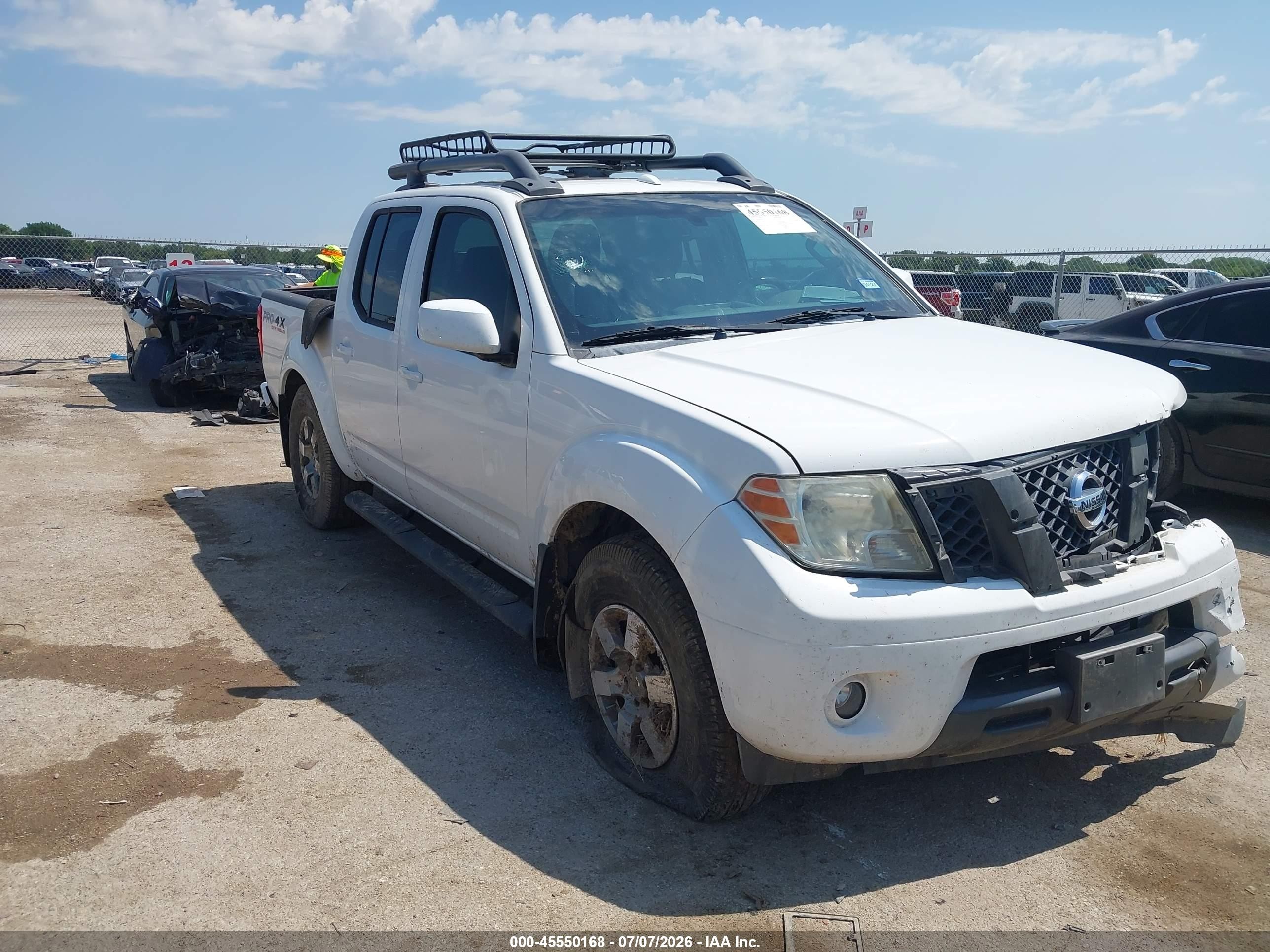 2012 Nissan Frontier SV, VIN 1N6AD0EV1CC457106 — Front end