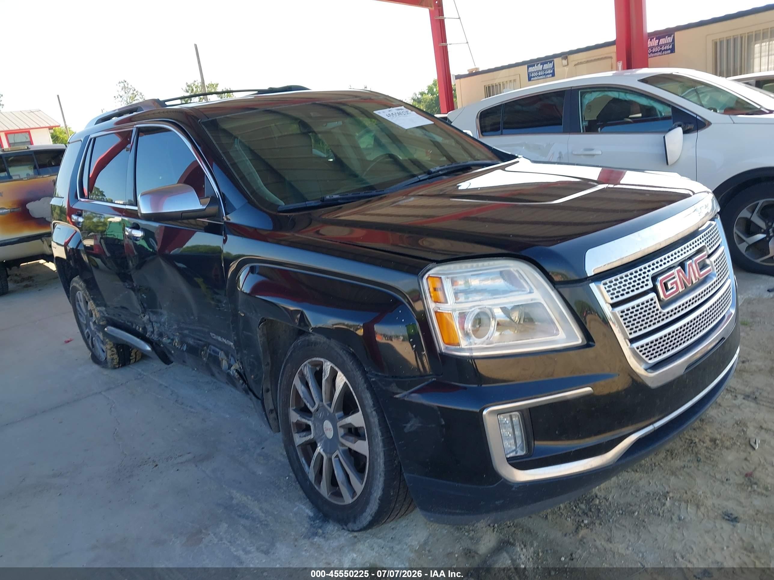 2016 GMC Terrain Denali, VIN 2GKFLRE34G6313535 — Side