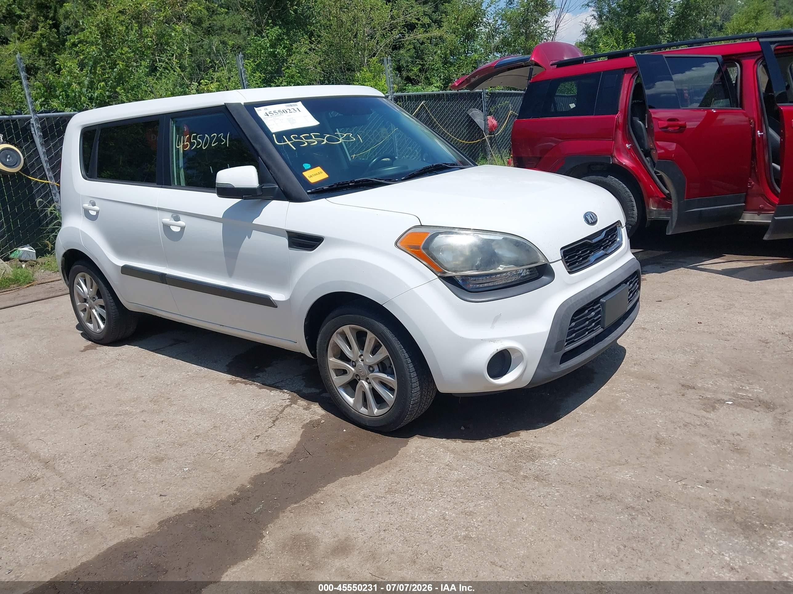 2013 Kia Soul +, VIN KNDJT2A61D7484803 — Hail