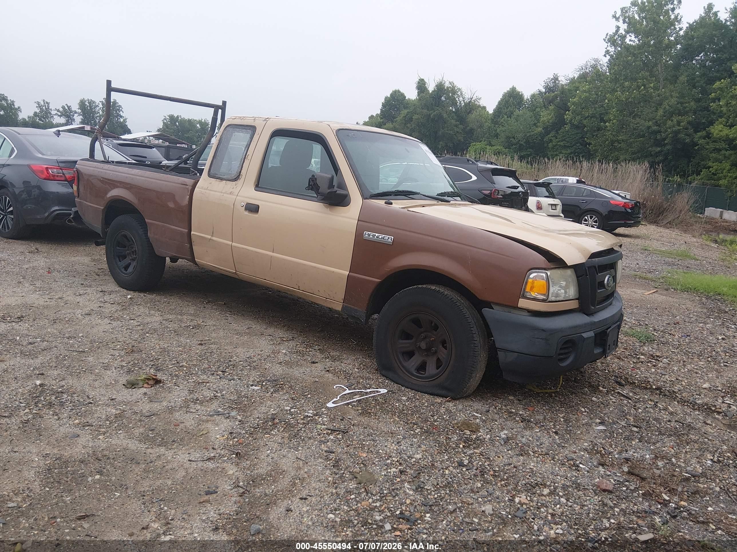 2010 Ford Ranger XL, VIN 1FTKR1ED3APA72898 — Normal wear