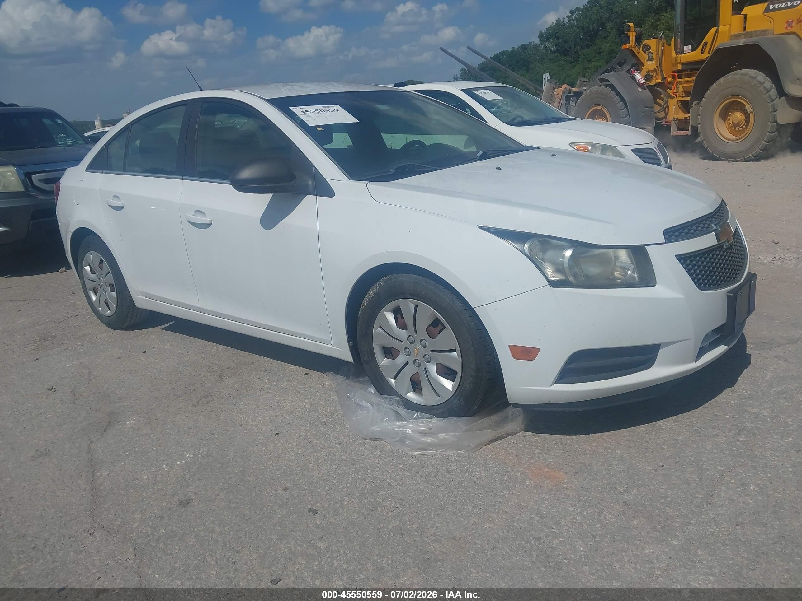 2012 Chevrolet Cruze LS, VIN 1G1PC5SH1C7252544 — Normal wear