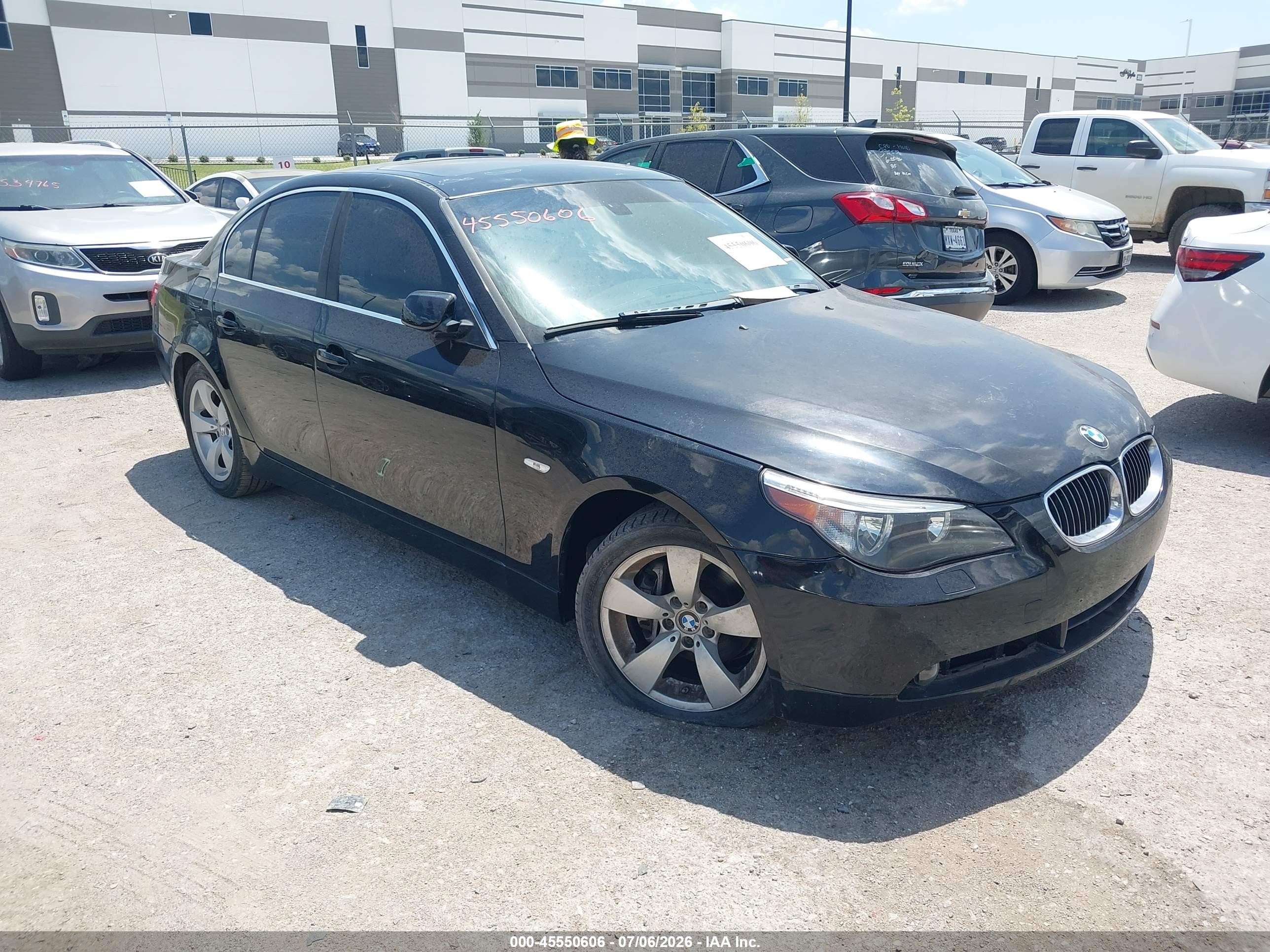 2007 BMW 5 Series 525i, VIN WBANE53577CW65916 — Hail