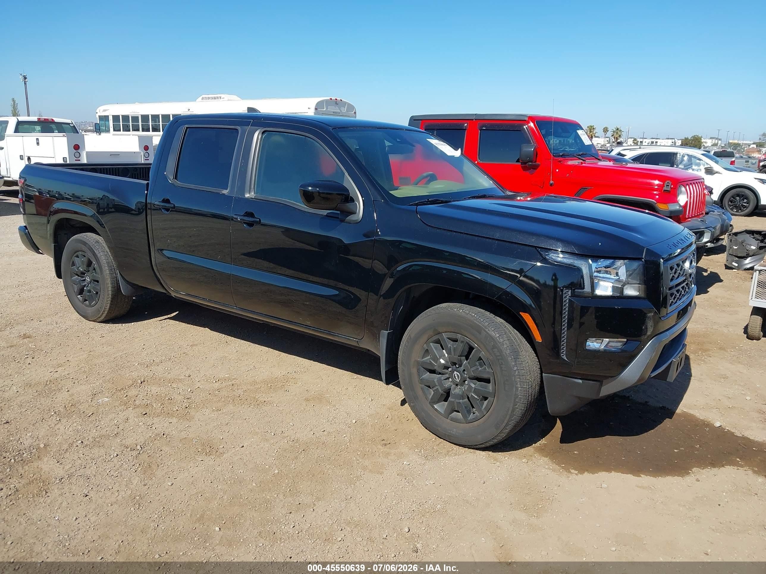 2024 Nissan Frontier SV, VIN 1N6ED1FJXRN608525 — Interior fire
