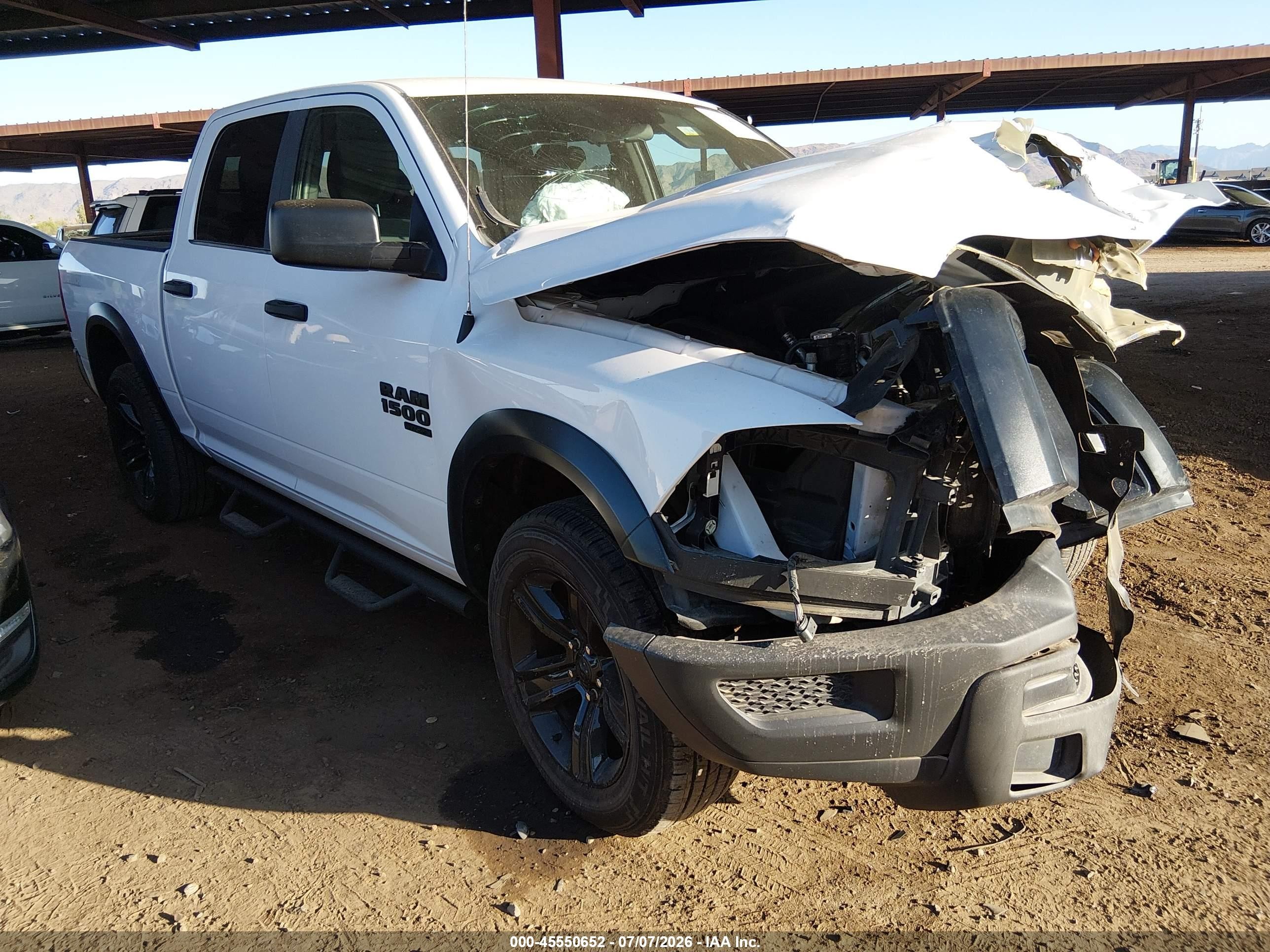 2024 Ram 1500 Warlock, VIN 1C6RR7LG1RS129730 — Front end