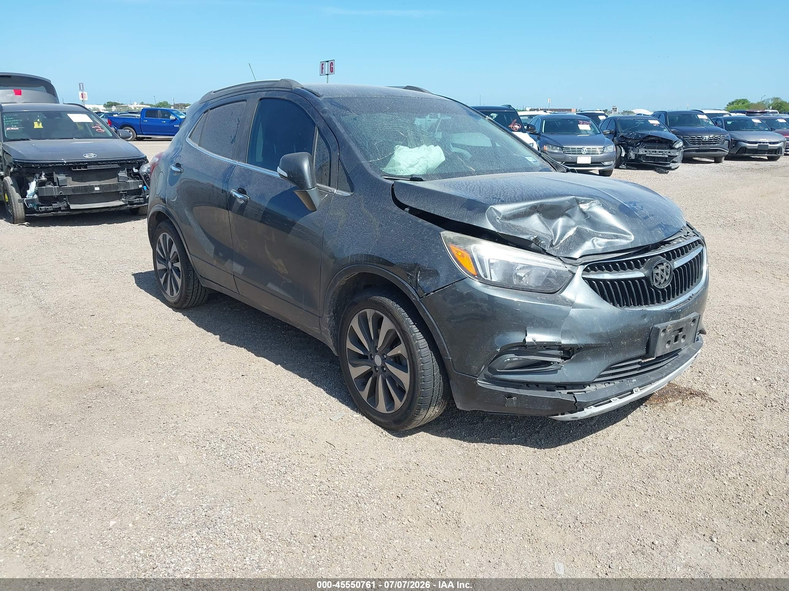 2018 Buick Encore Preferred II, VIN KL4CJBSB1JB594683 — Front end