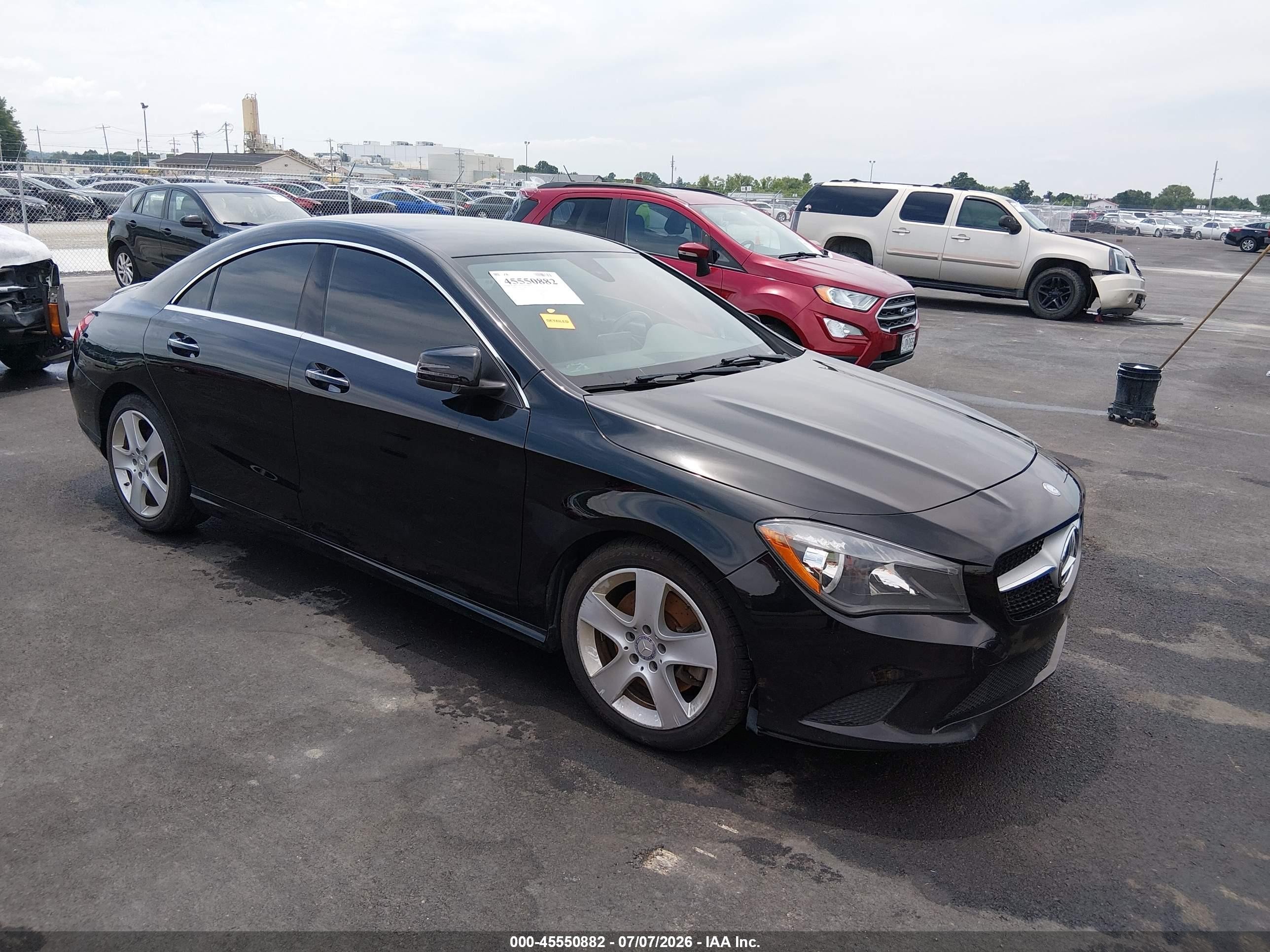 2015 Mercedes-Benz CLA 250, VIN WDDSJ4GB0FN190940 — Front end