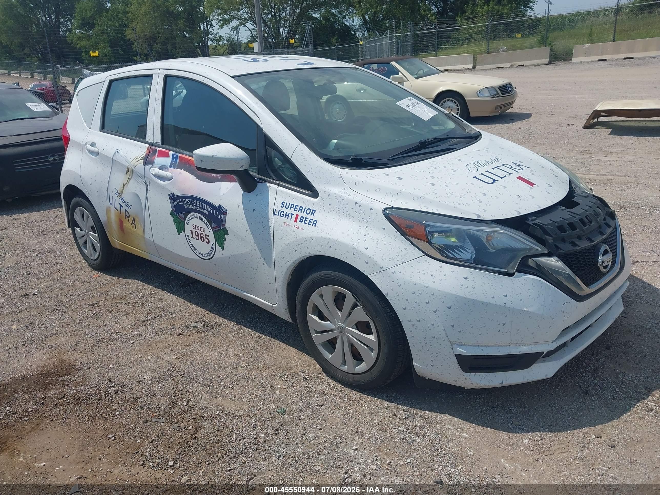 2017 Nissan Note SV, VIN 3N1CE2CP7HL375906 — Front end