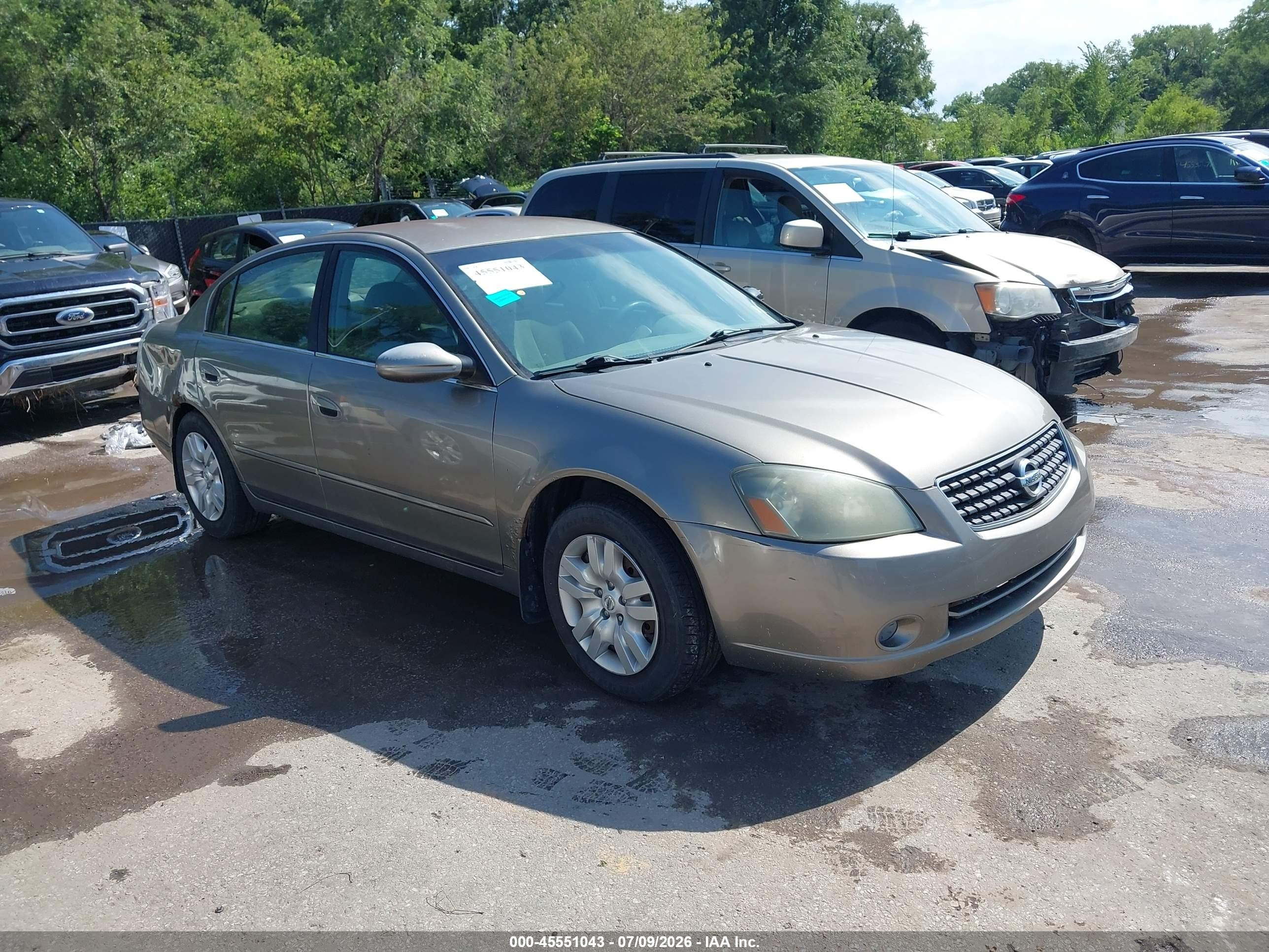 2006 Nissan Altima S, VIN 1N4AL11D76N322185 — Rear end