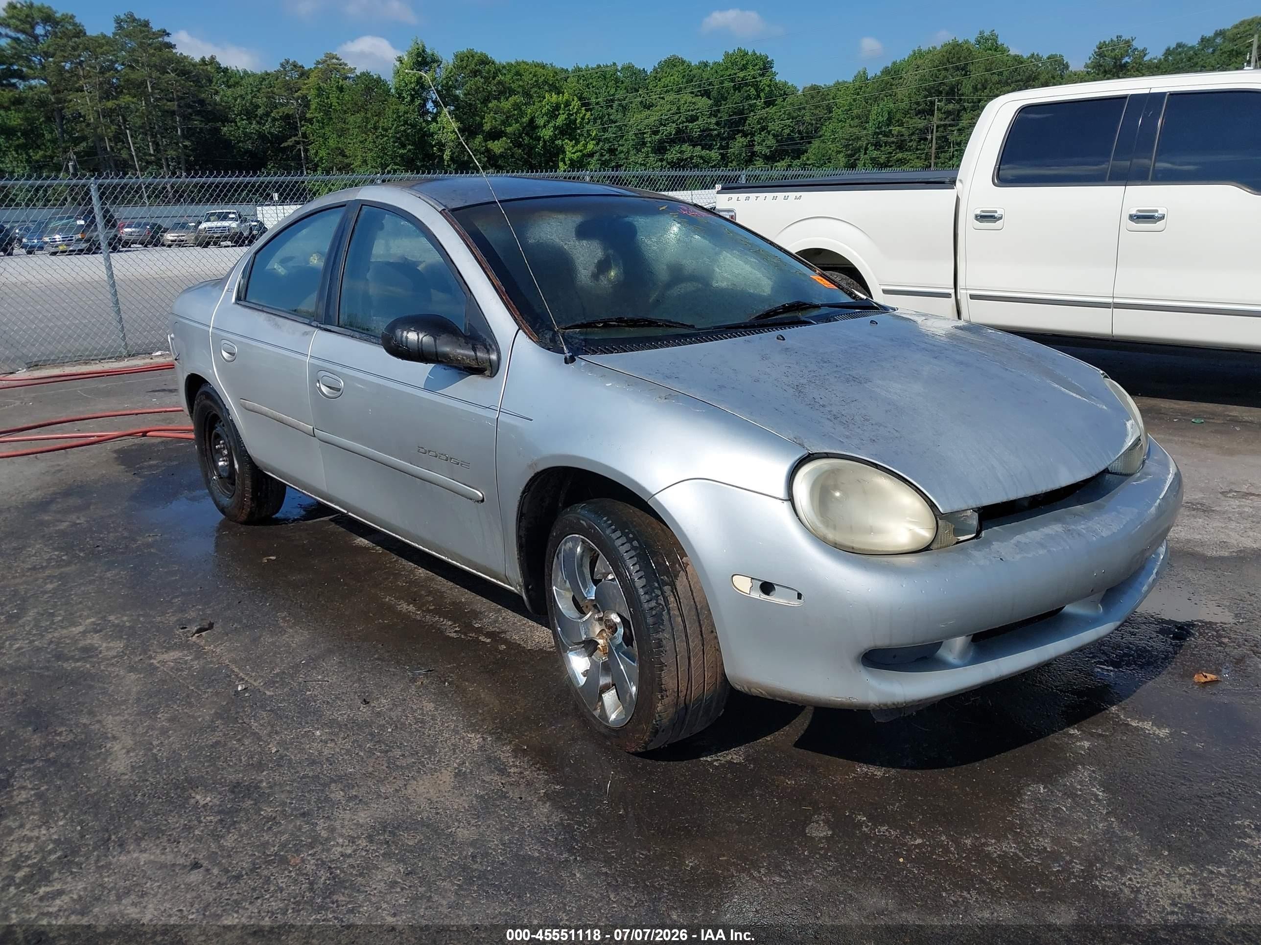 2001 Dodge Neon Highline, VIN 1B3ES46C31D238459 — Normal wear