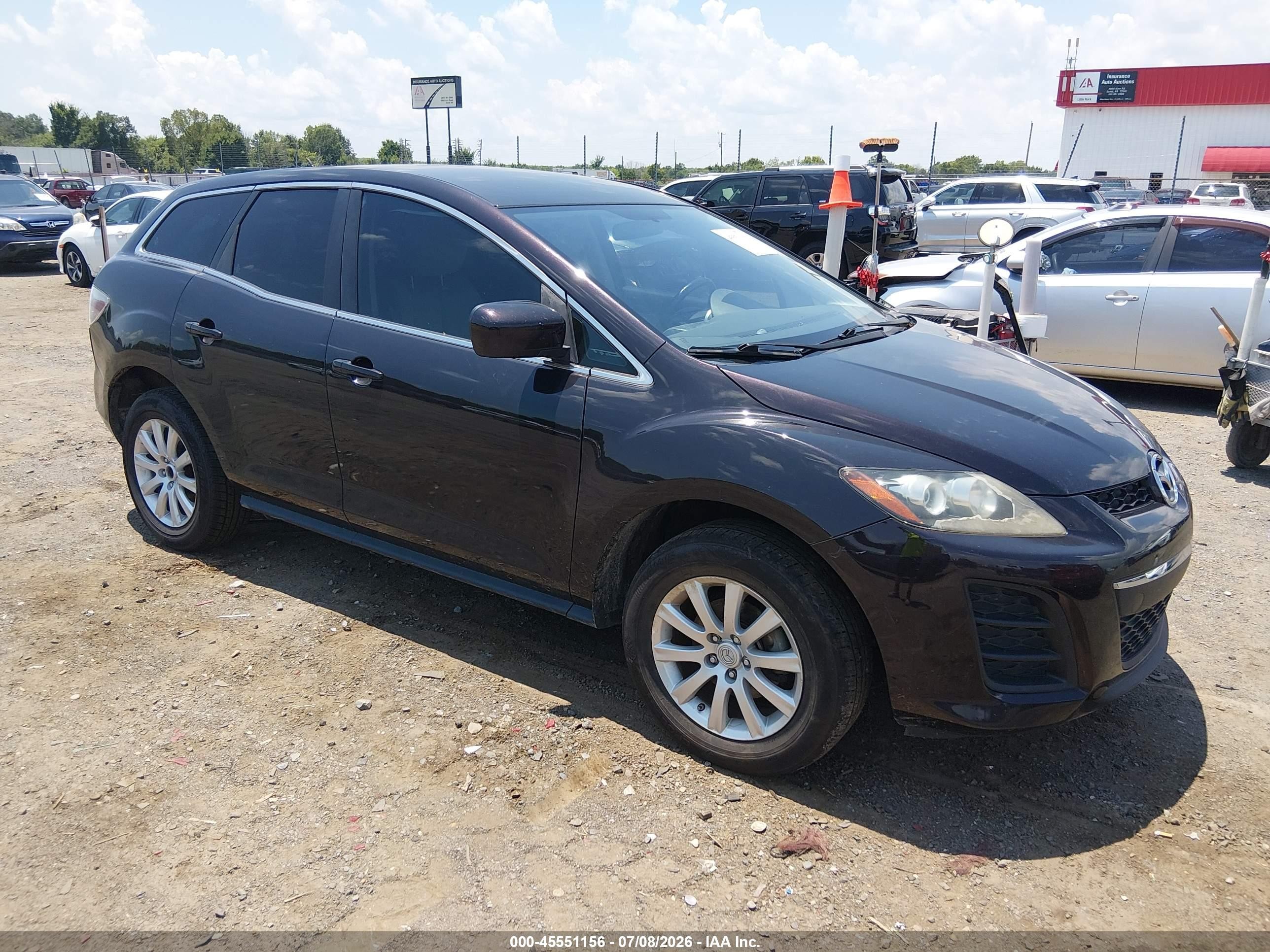 2010 Mazda CX-7 Sport, VIN JM3ER2W52A0323369 — Перед
