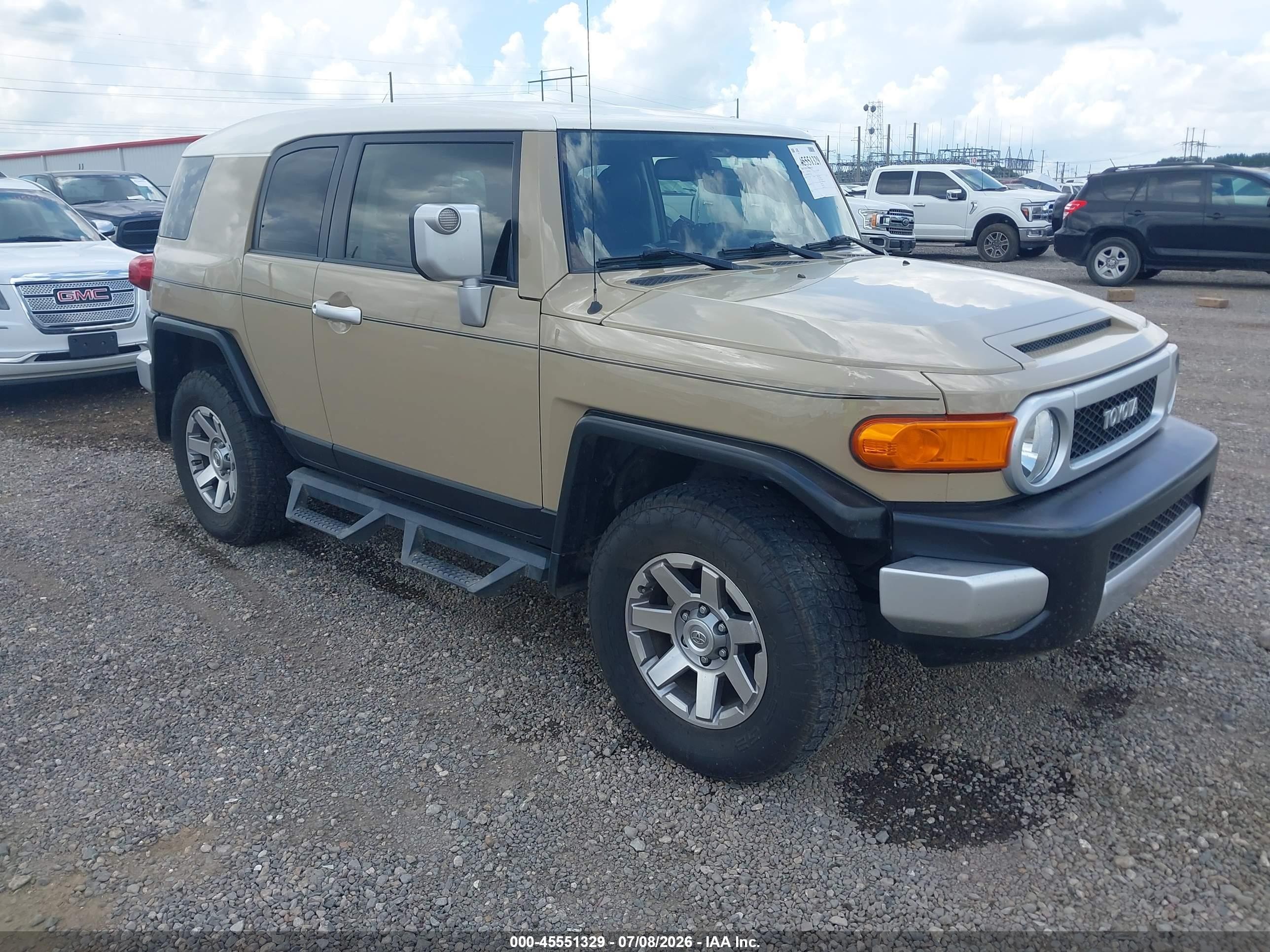 2014 Toyota FJ Cruiser, VIN JTEBU4BF8EK177831 — Water / flood