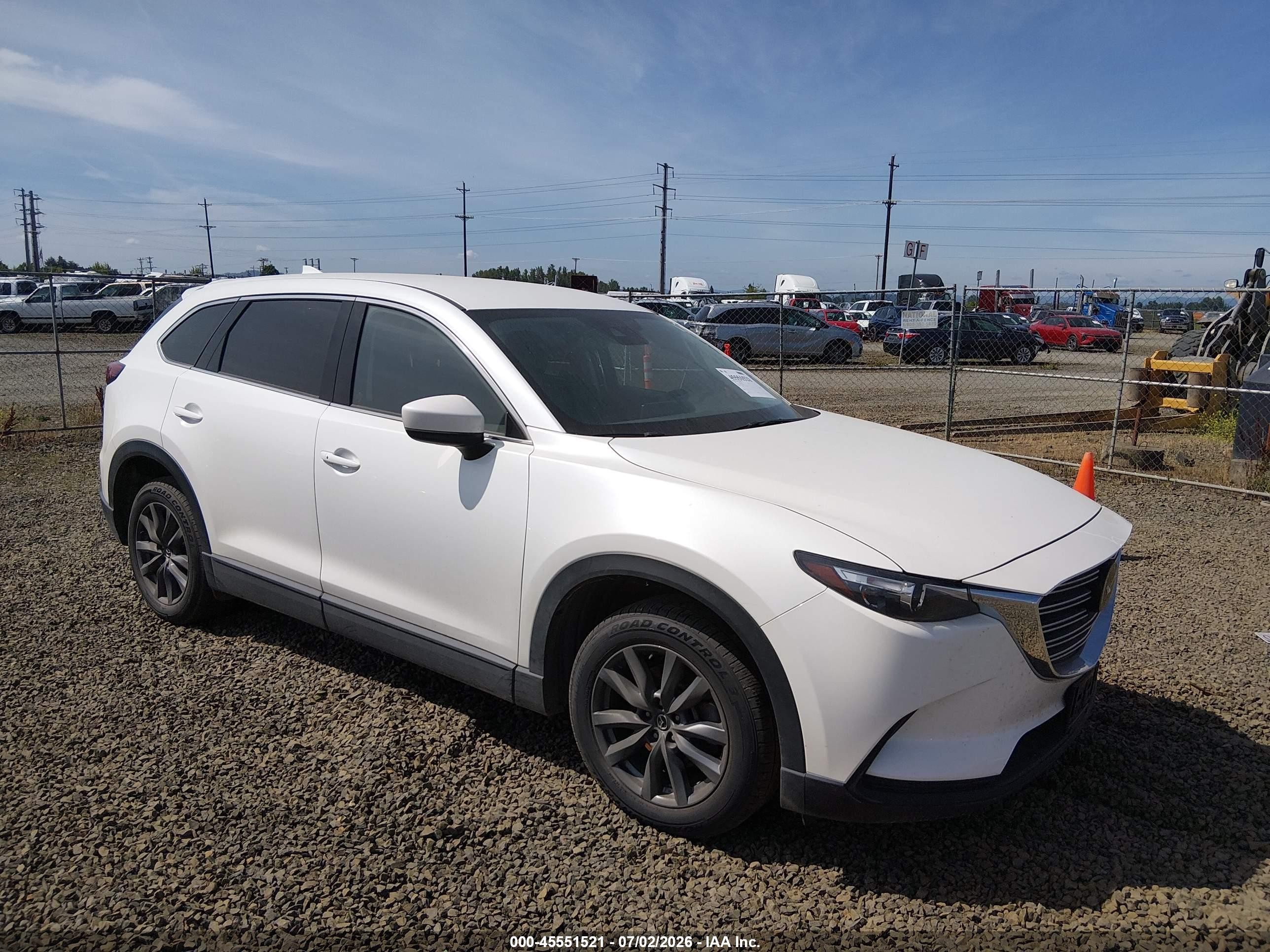2022 Mazda CX-9 Touring, VIN JM3TCBCY5N0605017 — Normal wear