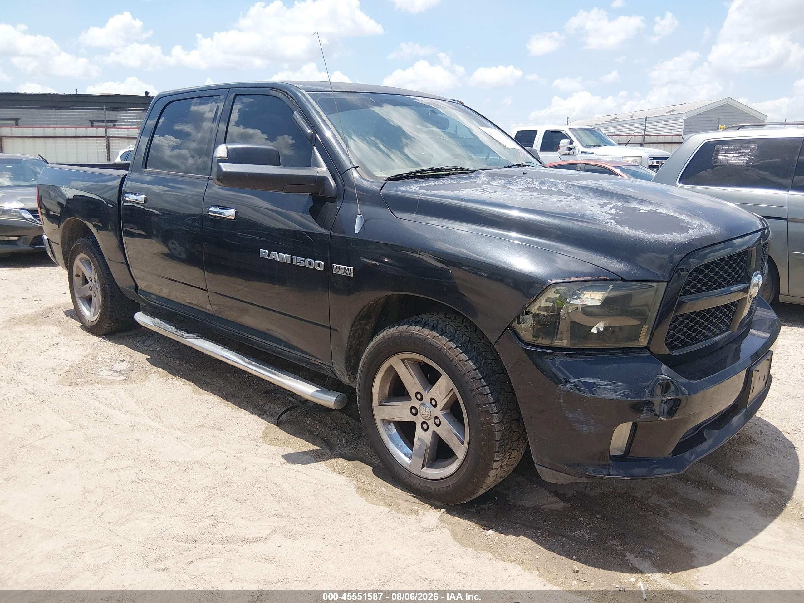 2011 Ram 1500 Sport, VIN 1D7RB1CTXBS526582 — Обычный износ