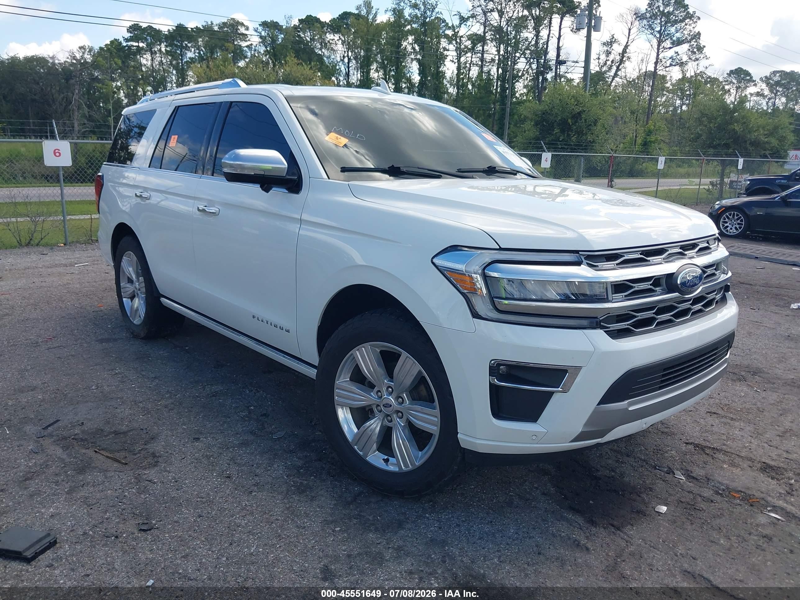 2023 Ford Expedition Platinum, VIN 1FMJU1L81PEA35736 — Biohazard / chemical