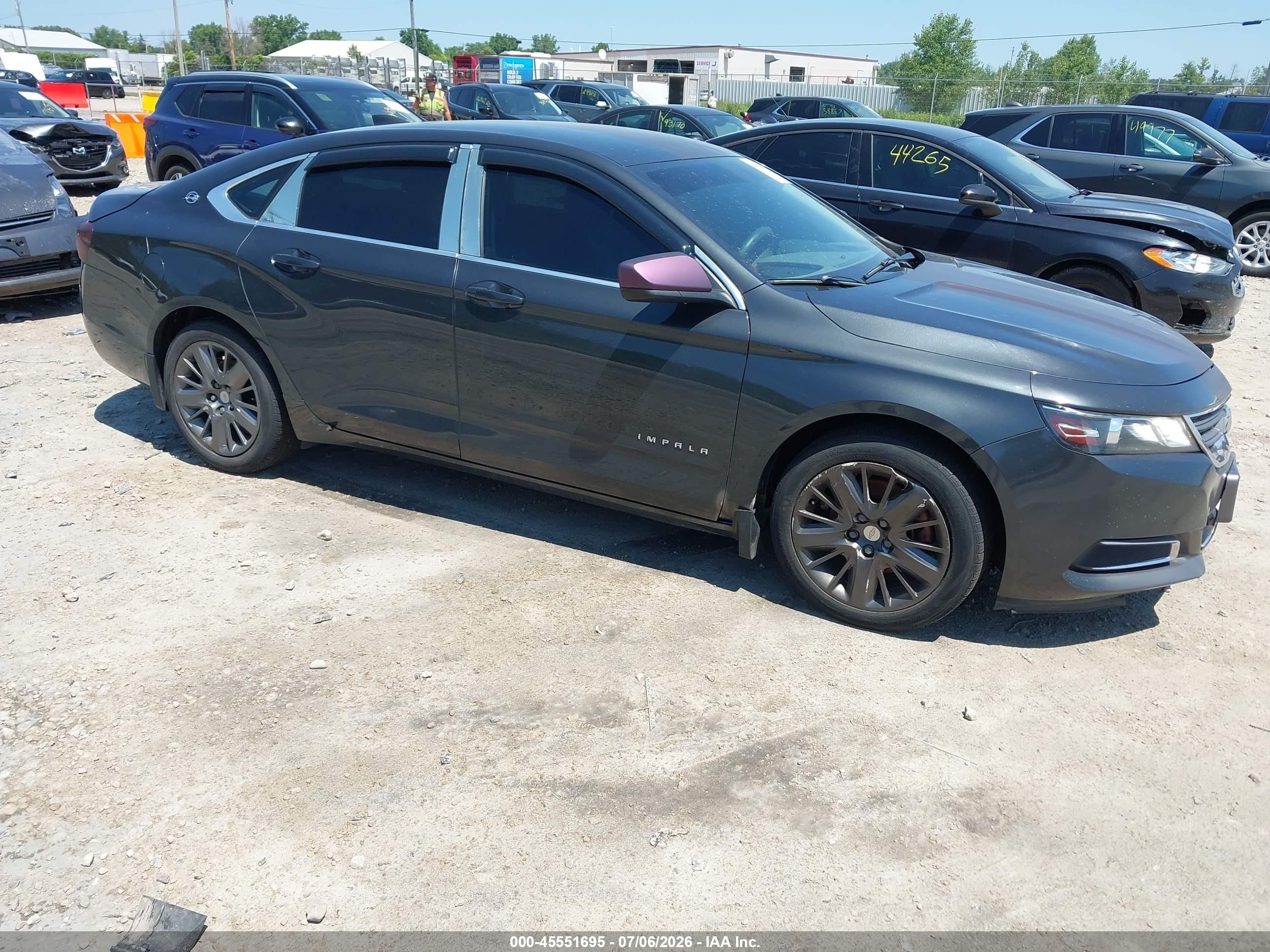 2015 Chevrolet Impala LS, VIN 2G11Z5SL1F9135946 — Fresh water flood