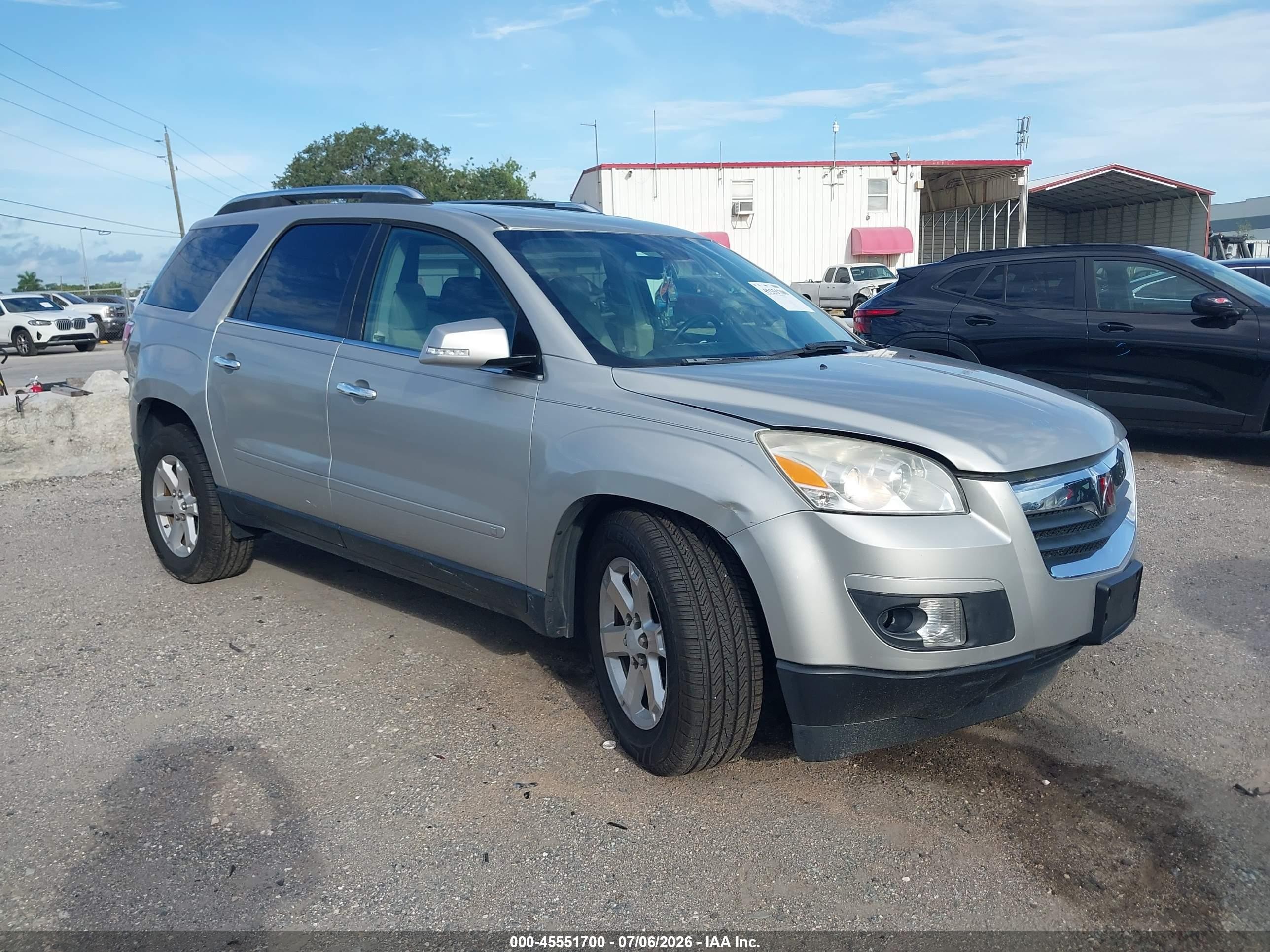 2007 Saturn Outlook XR, VIN 5GZEV23717J152528 — Front end