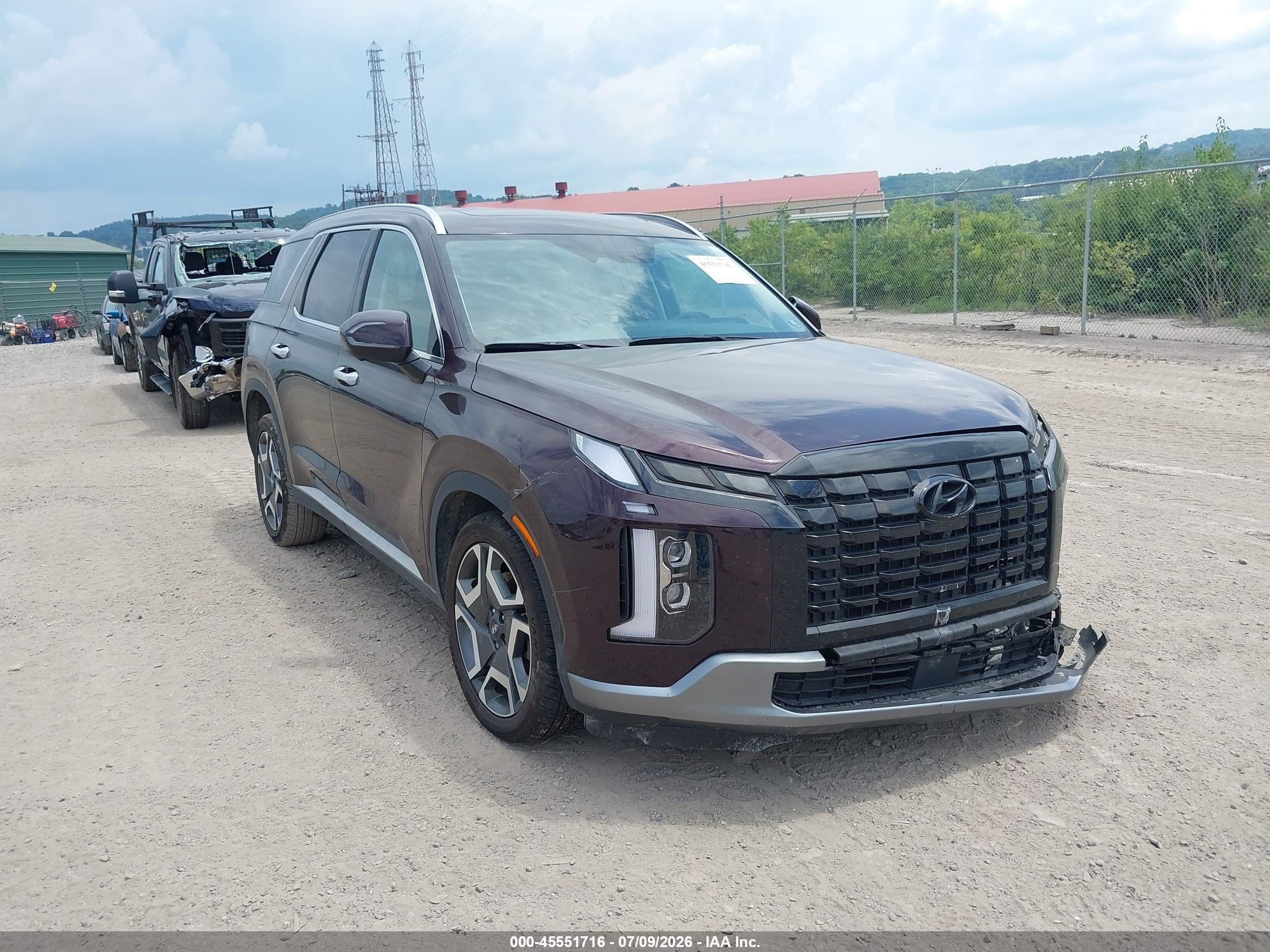 2024 Hyundai Palisade SEL, VIN KM8R4DGE1RU806144 — Front end