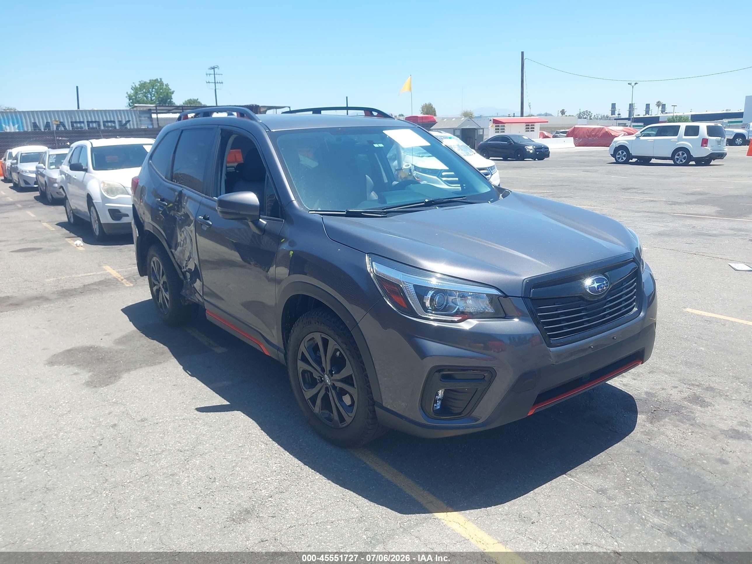 2020 Subaru Forester Special Sports, VIN JF2SKARC3LH511859 — Side