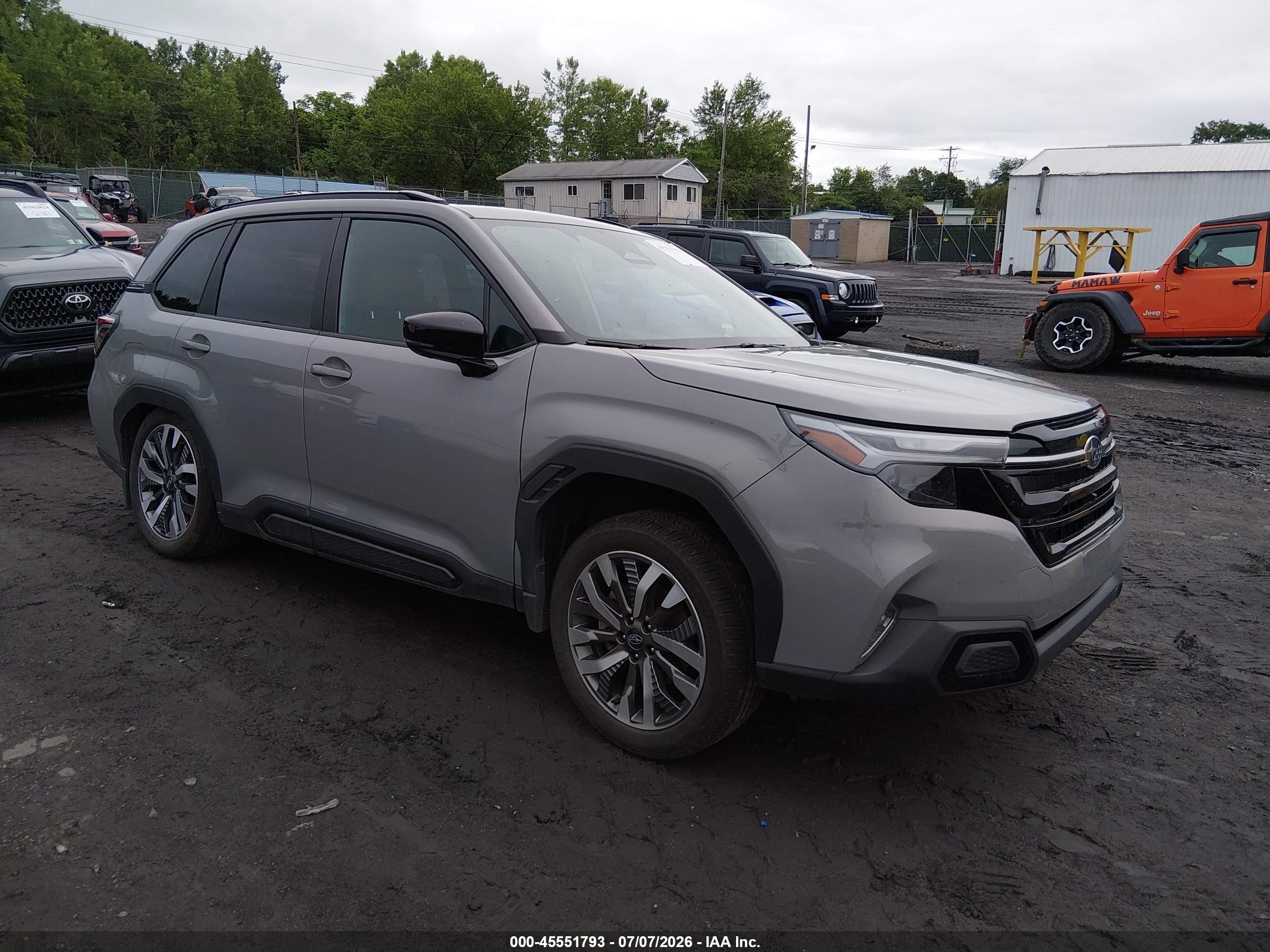 2026 Subaru Forester Touring, VIN 4S4SLDT67T3005573 — Rear end