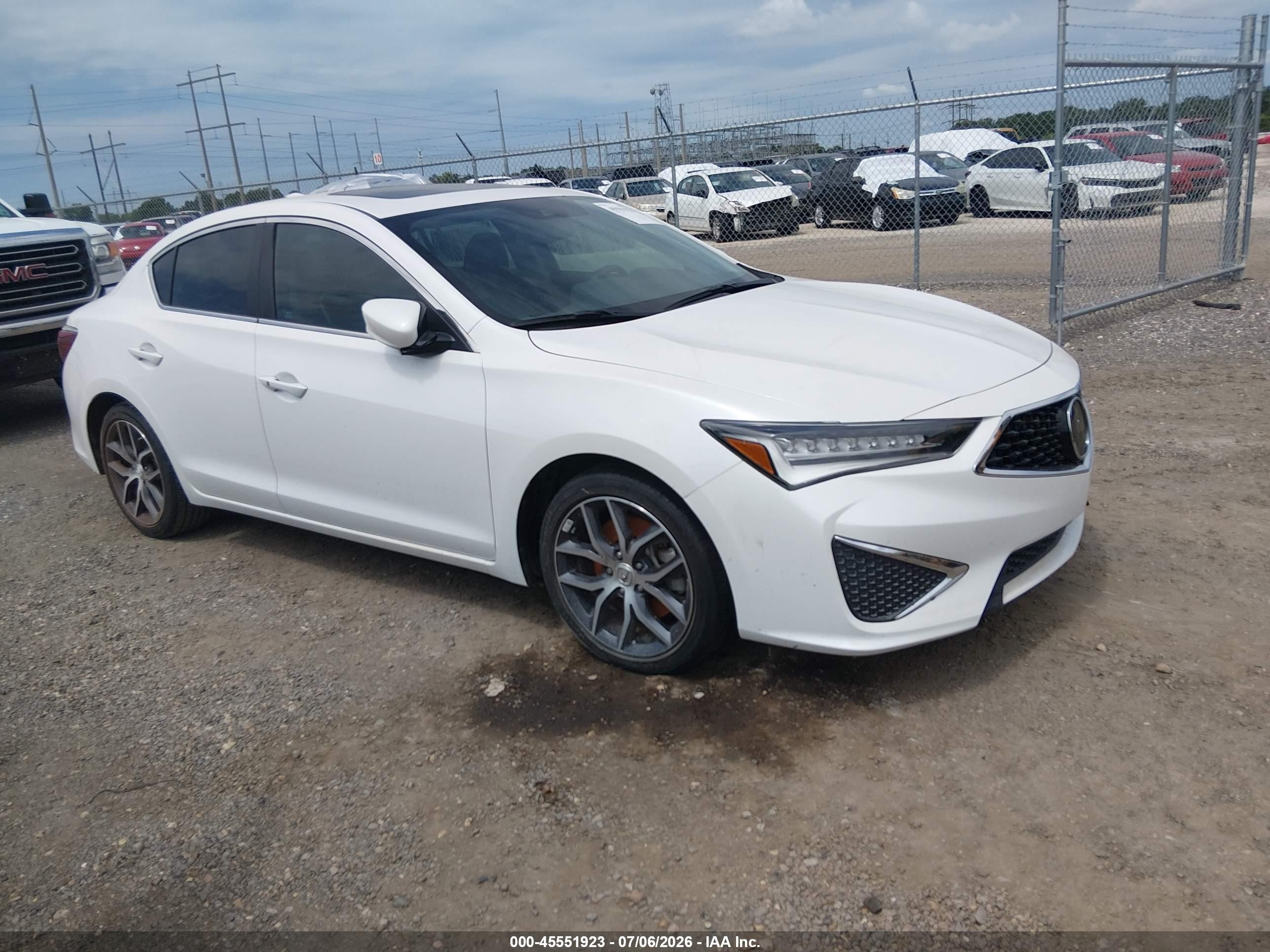 2021 Acura ILX Premium, VIN 19UDE2F74MA009322 — Water / flood