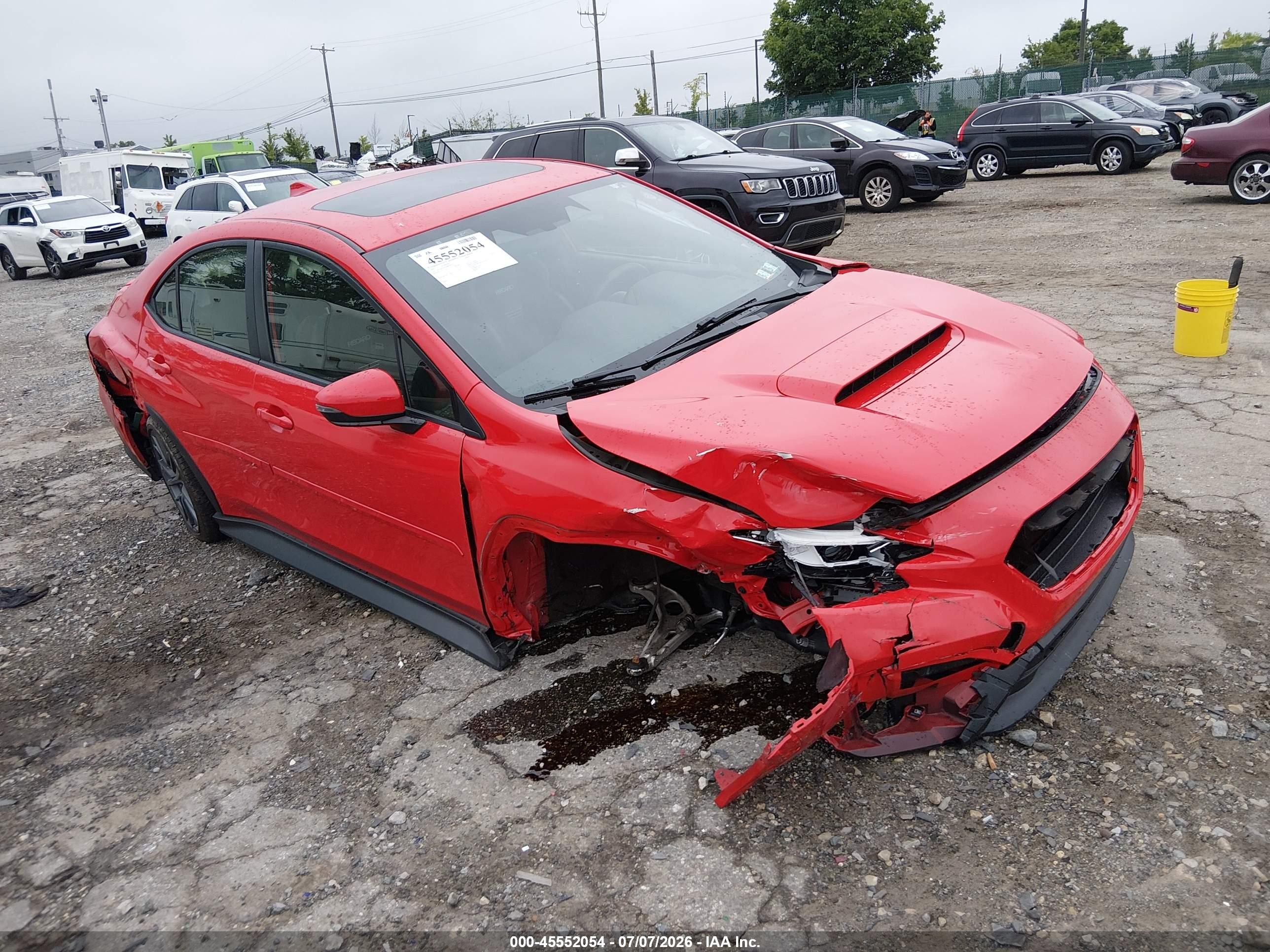 2022 Subaru WRX GT, VIN JF1VBAU62N8025033 — Undercarriage