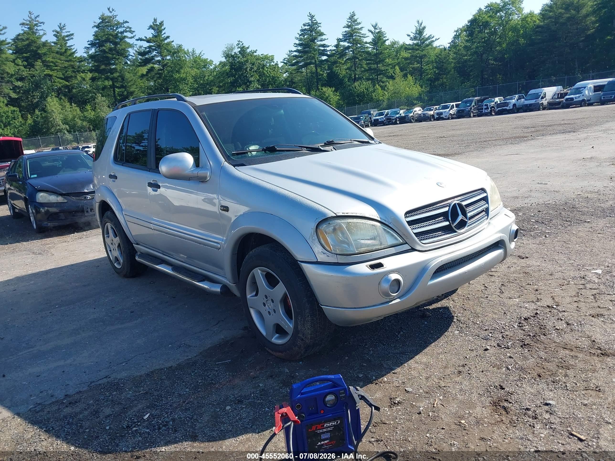 2001 Mercedes-Benz M AMG, VIN 4JGAB74E11A253851 — Normal wear