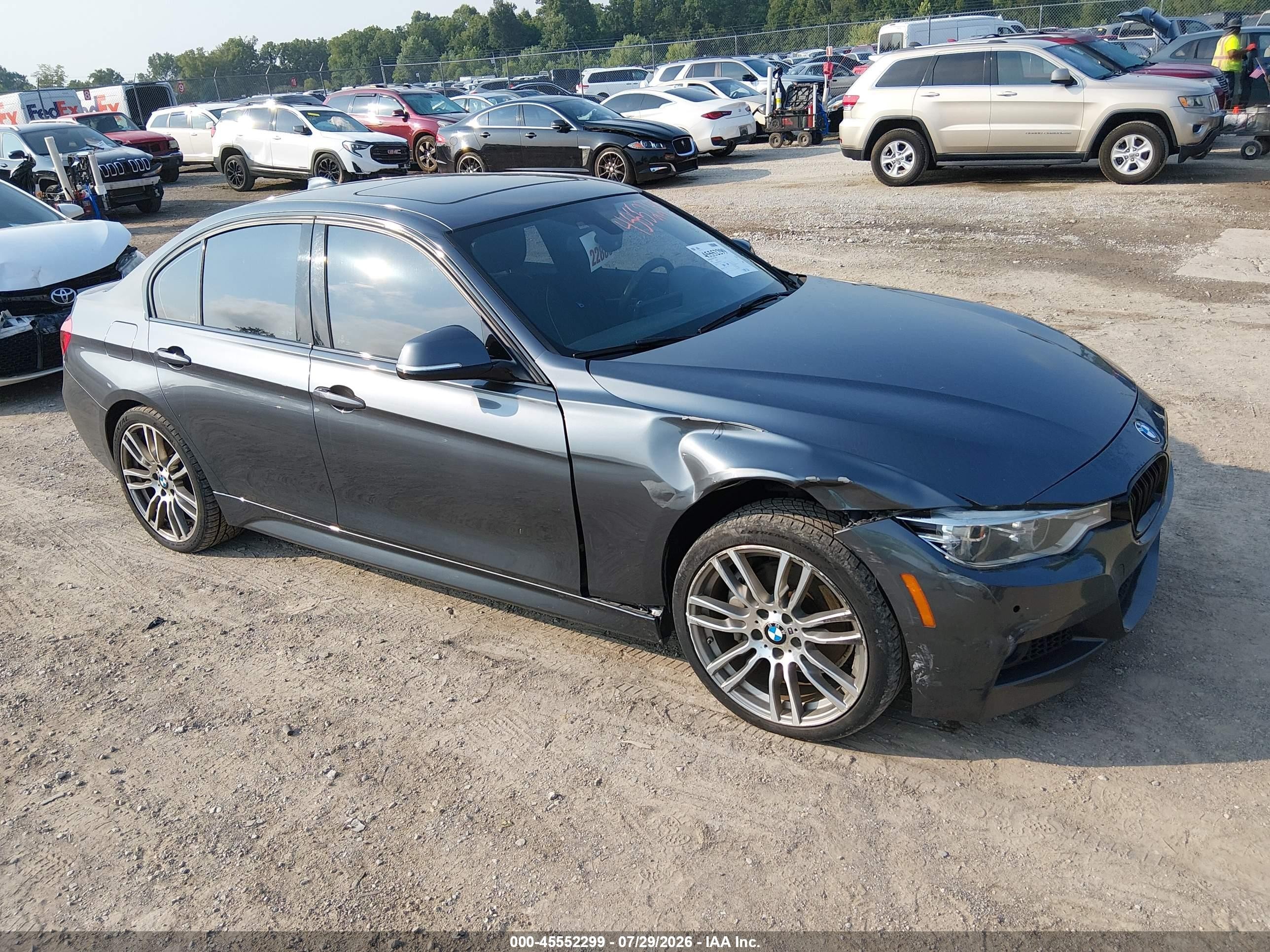 2016 BMW 3 Series 340i xDrive, VIN WBA8B7G50GNT14779 — Side