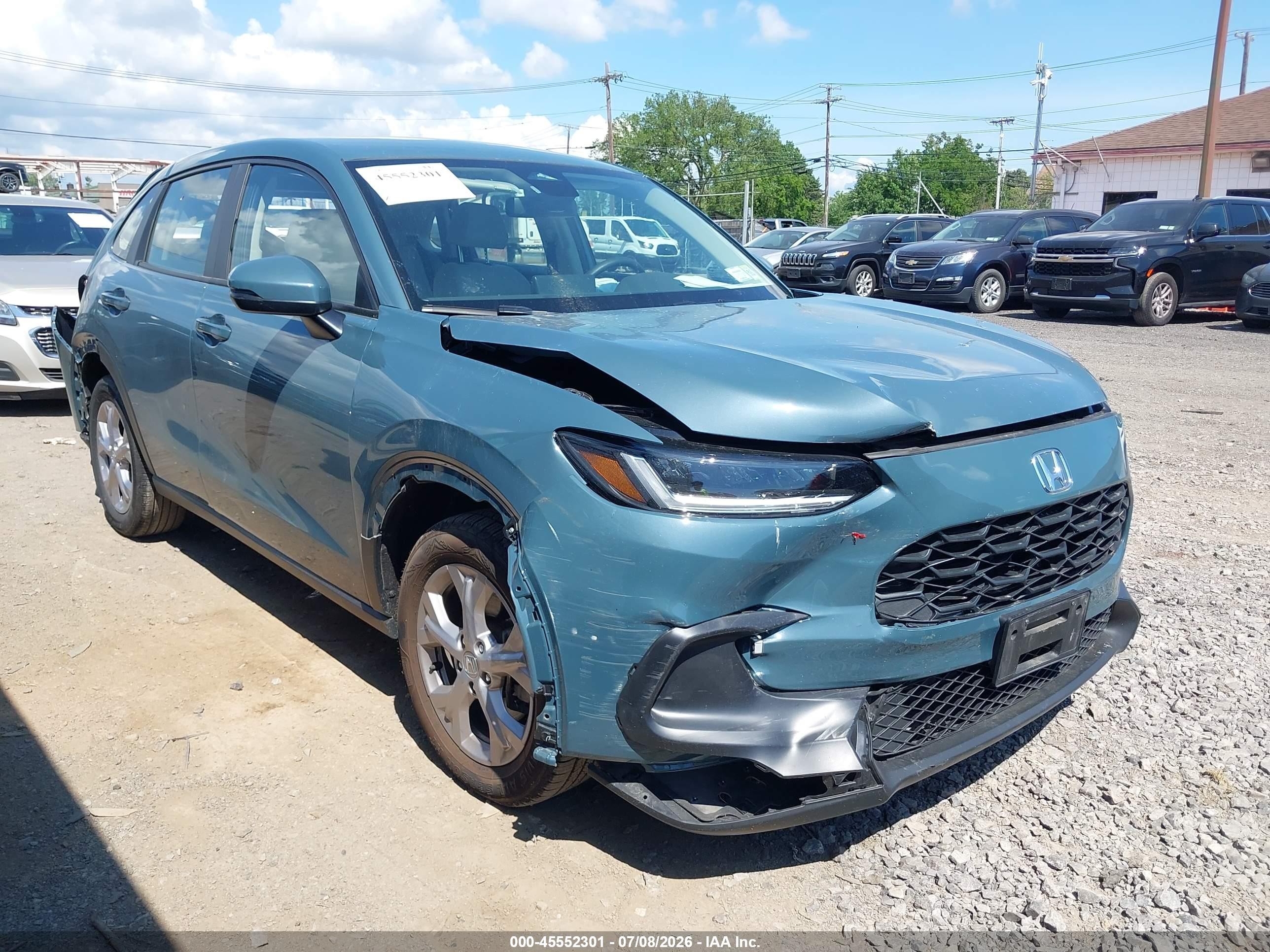 2024 Honda HR-V LX, VIN 3CZRZ2H38RM771219 — Rear end