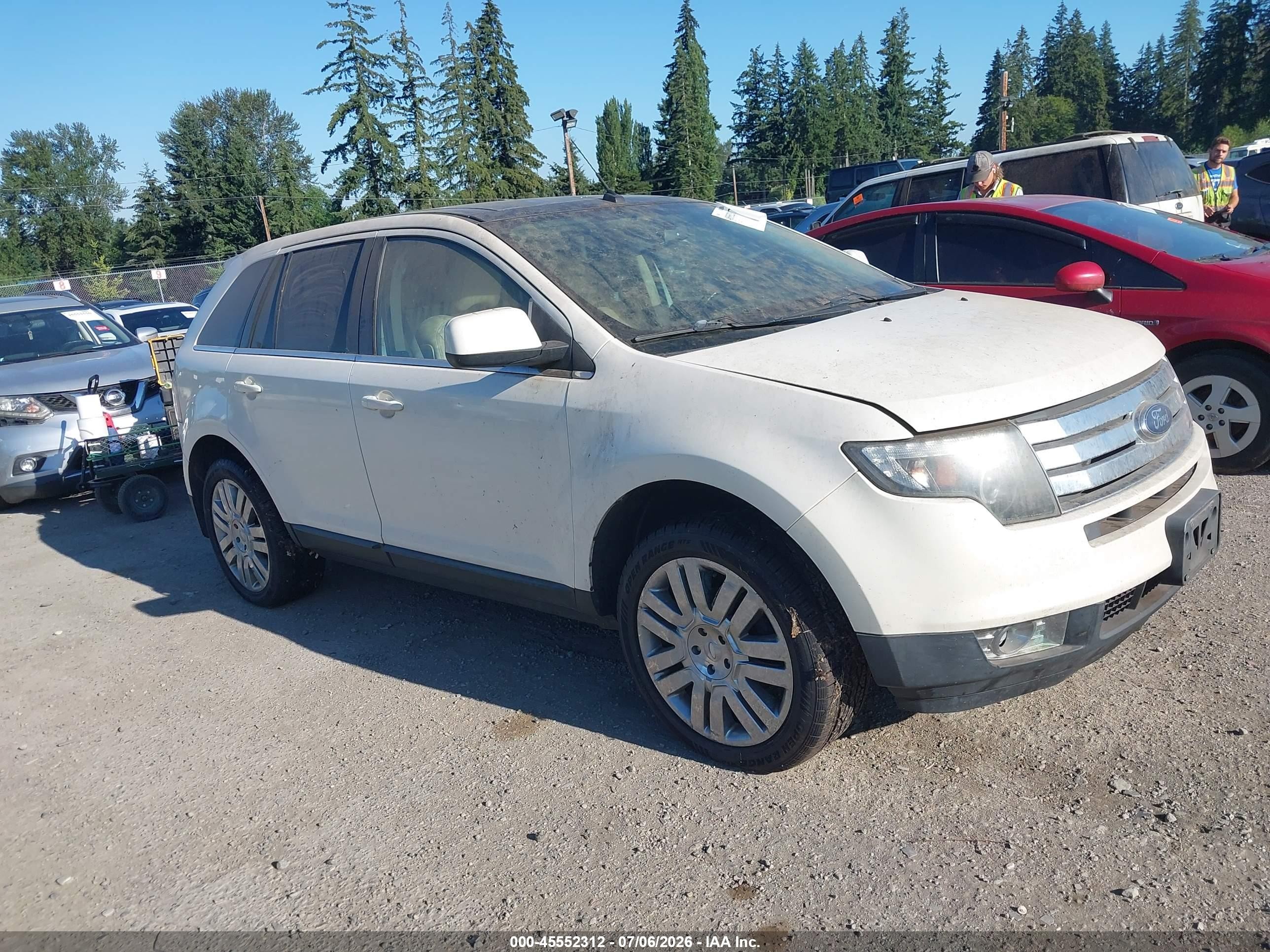 2008 Ford Edge Limited, VIN 2FMDK49C58BA04213 — Обычный износ