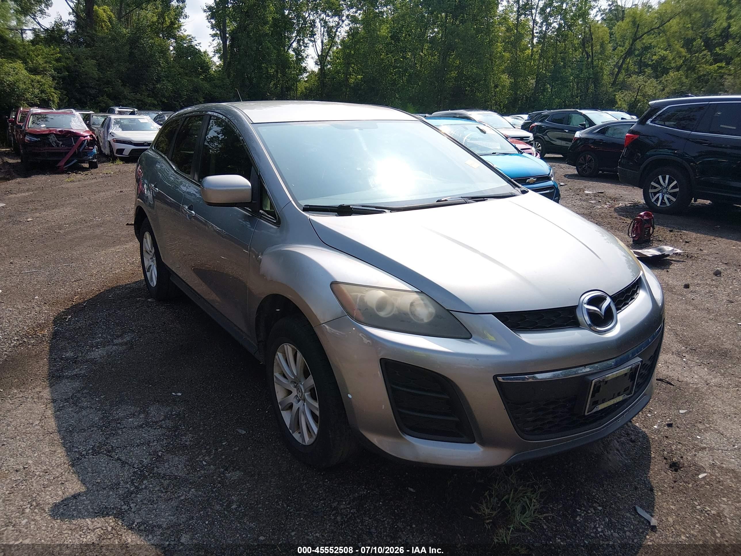2010 Mazda CX-7 Sport, VIN JM3ER2W50A0312581 — Бок