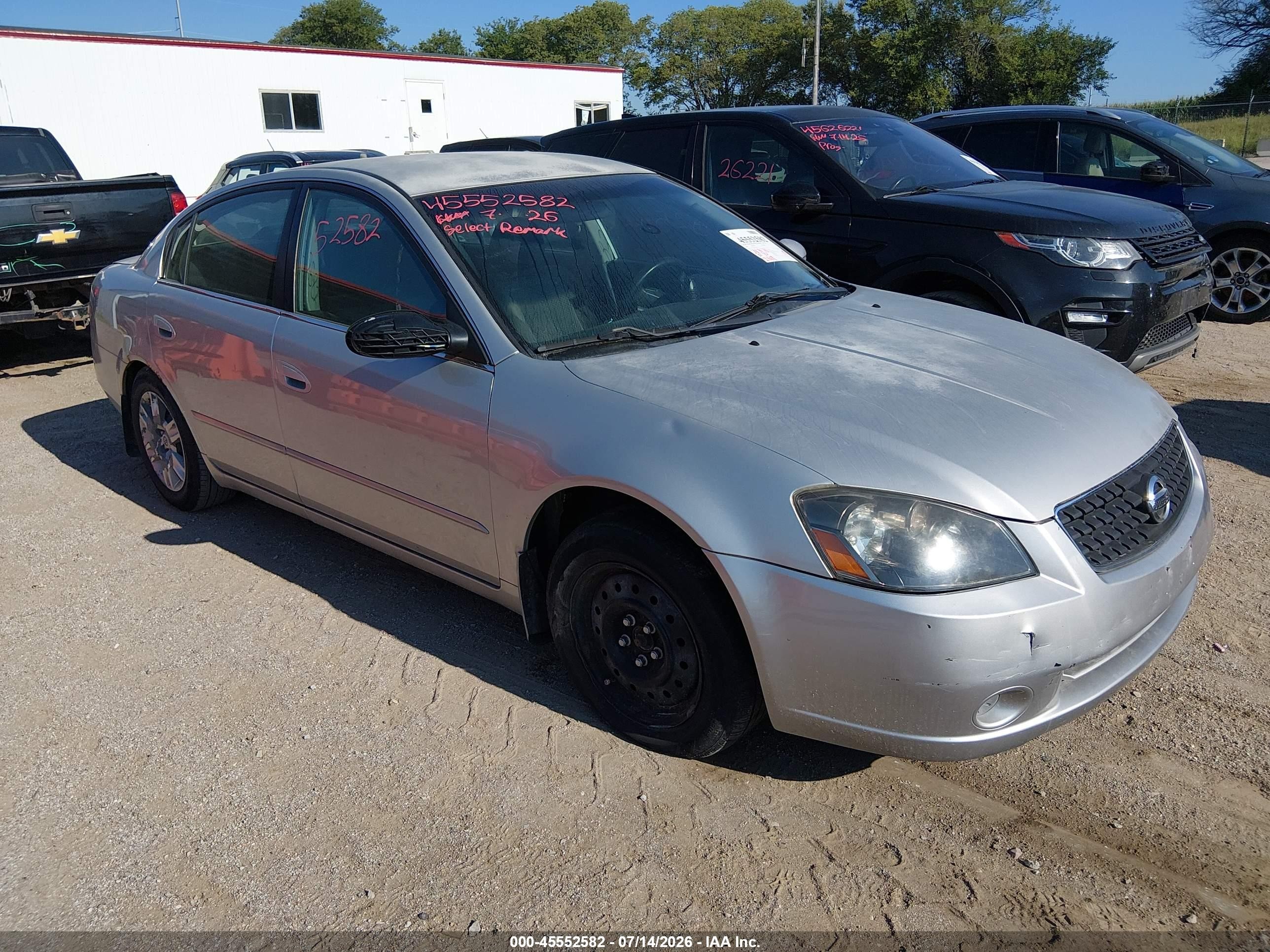 2006 Nissan Altima S, VIN 1N4AL11D26C150420 — Перед