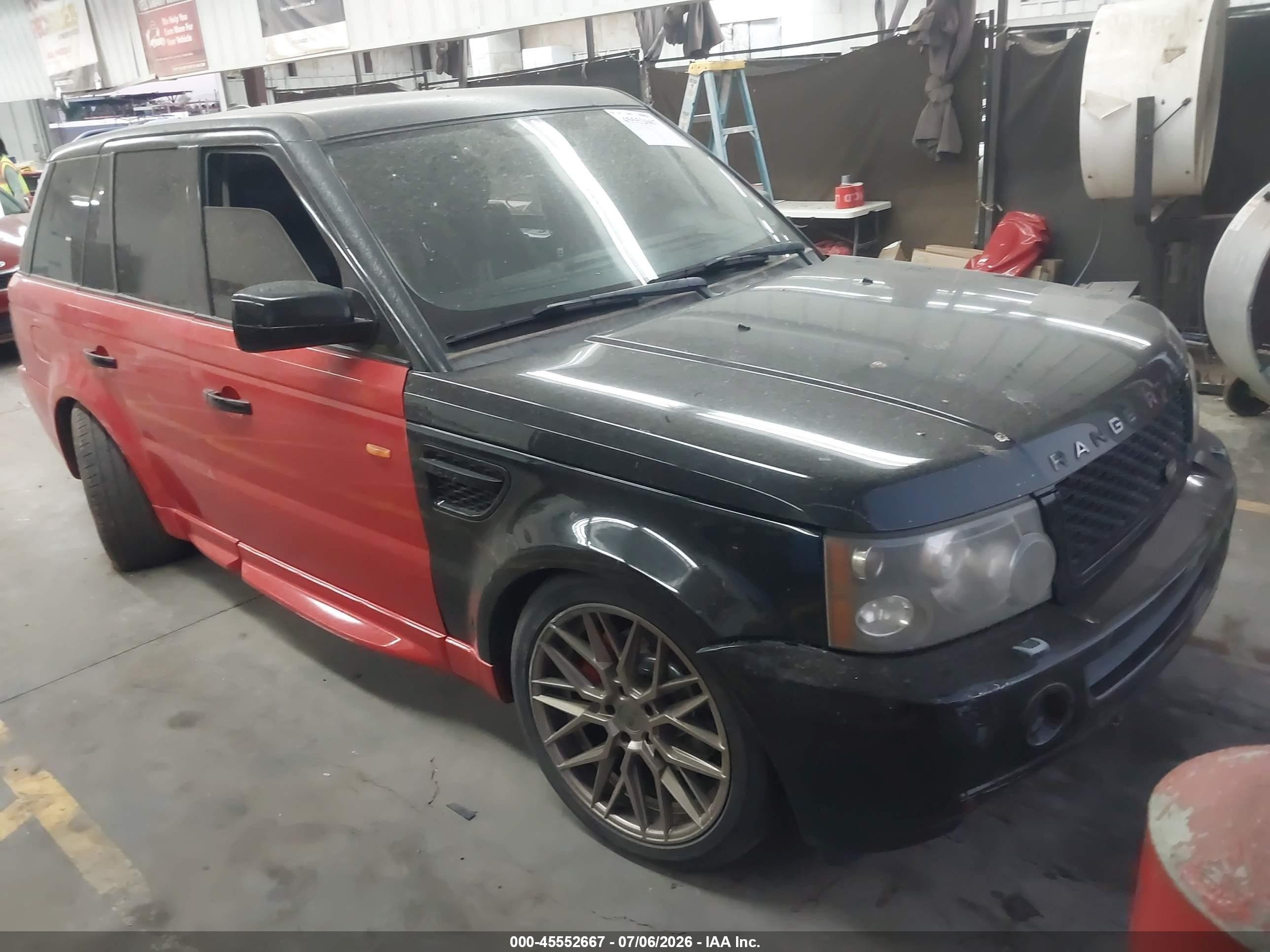 2006 Land Rover Range Rover Sport HSE, VIN SALSF25426A949155 — Перед